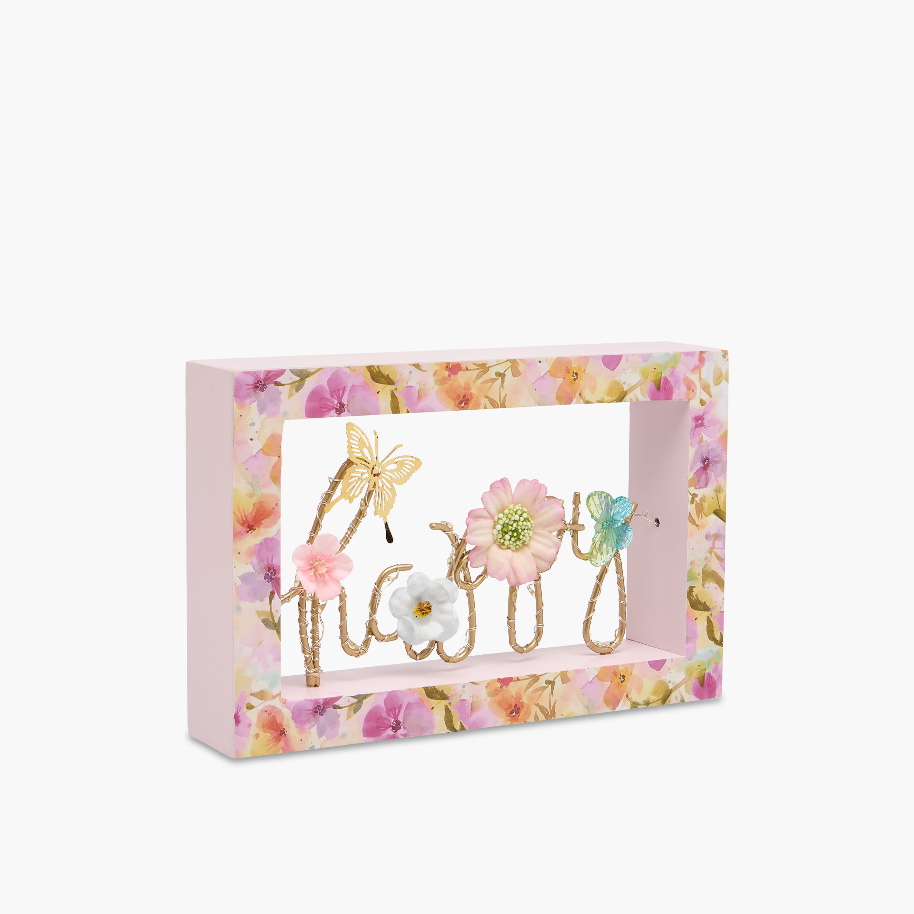 Butterfly Metal LED Word Frame-household-walldecorandmirrors-photoframes-image-2
