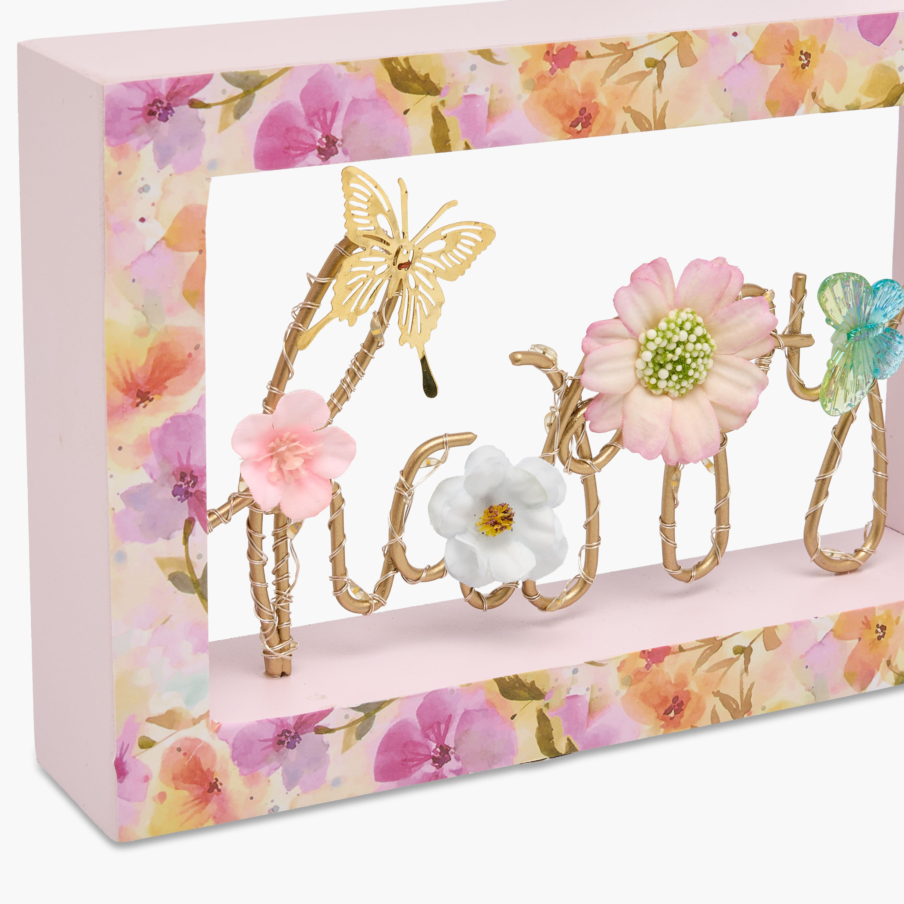 Butterfly Metal LED Word Frame-household-walldecorandmirrors-photoframes-image-3