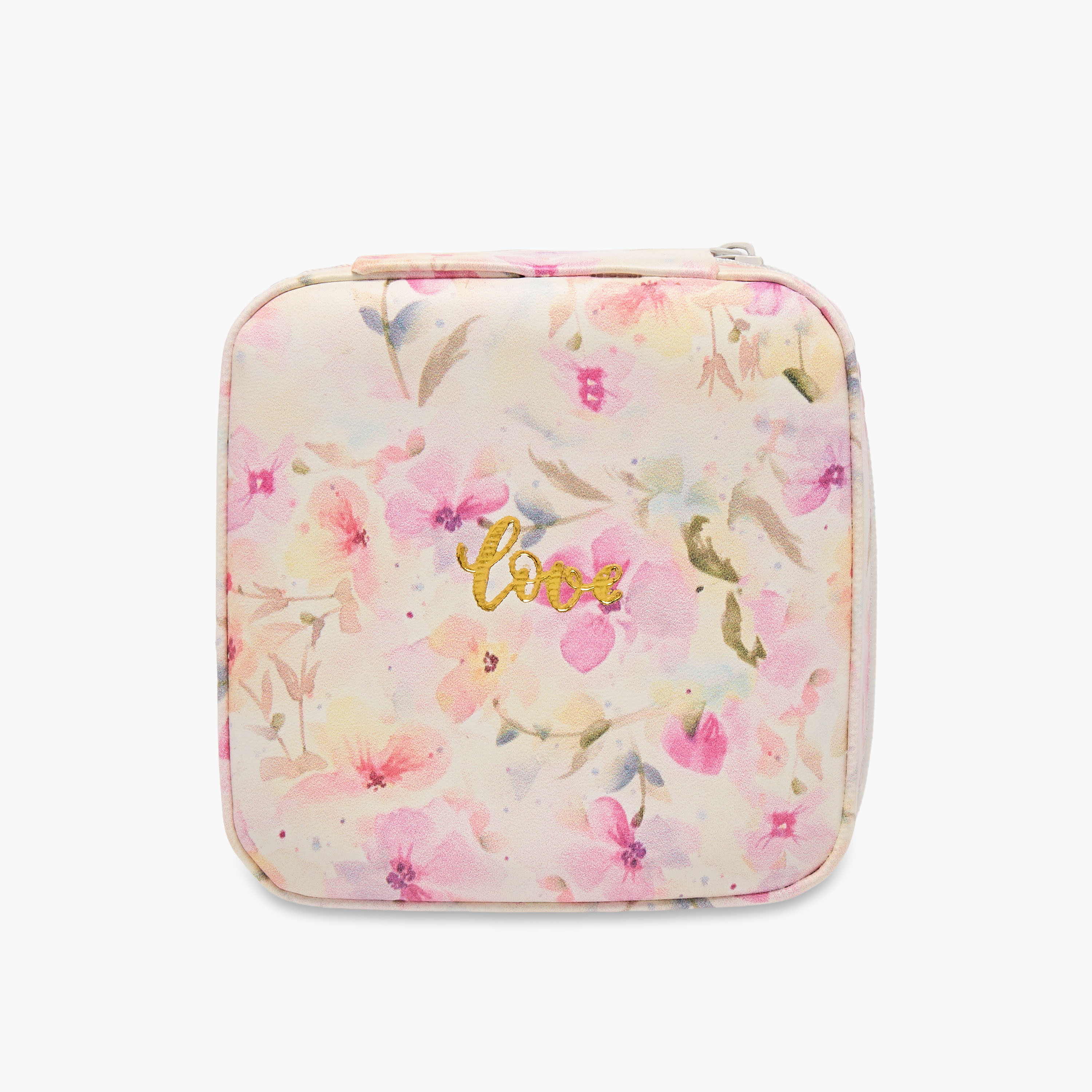 Jewellery Box Floral Print - 9.5x9.5x4.5 cms-women-watchesandjewellery-jewellery-storage-image-2