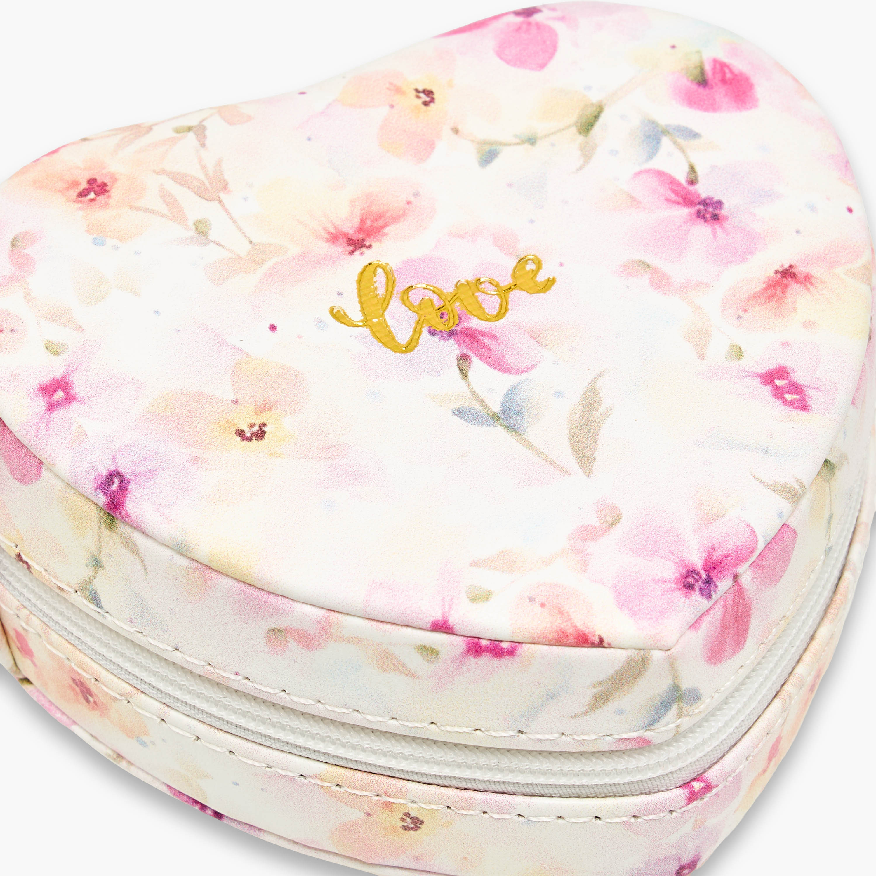 1-Compartment Jewellery Organiser with Floral Print - 11x11x5 cms-women-watchesandjewellery-jewellery-storage-image-3