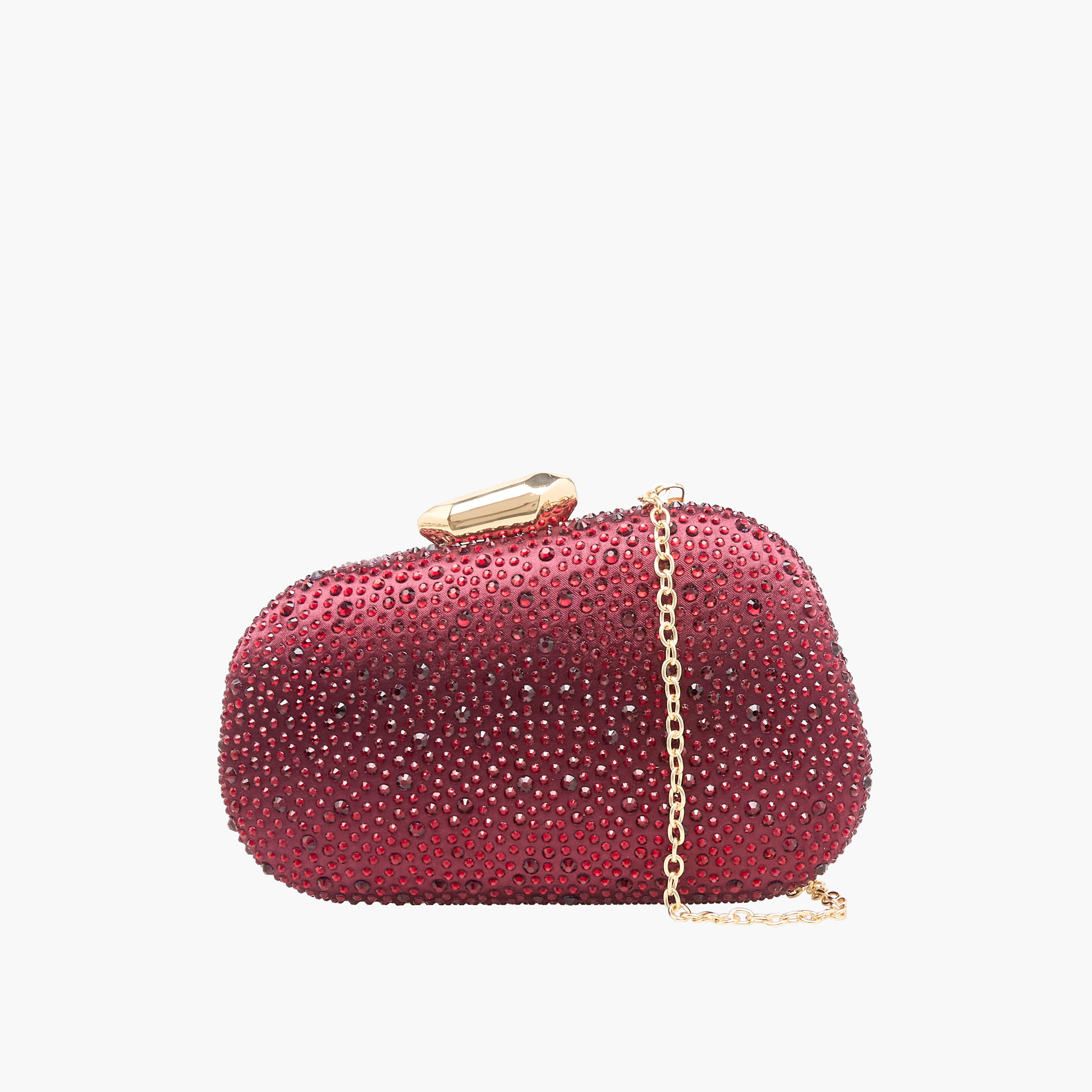 شنطة كلاتش مزينة بحزام سلسلة من ساشا-women-bagsandwallets-handbags-image-1