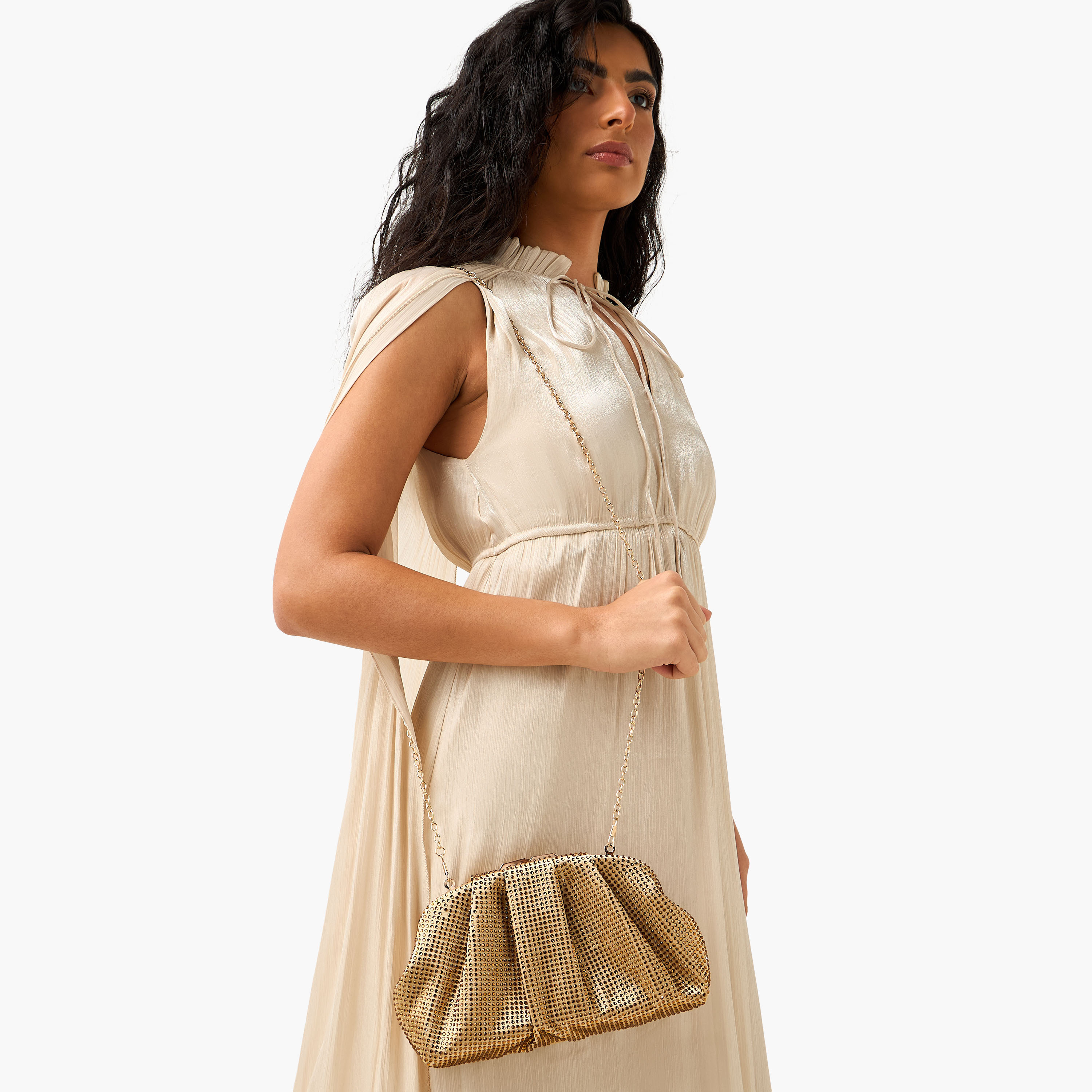 شنطة كلاتش مزينة بحزام سلسلة من ساشا-women-bagsandwallets-handbags-image-8