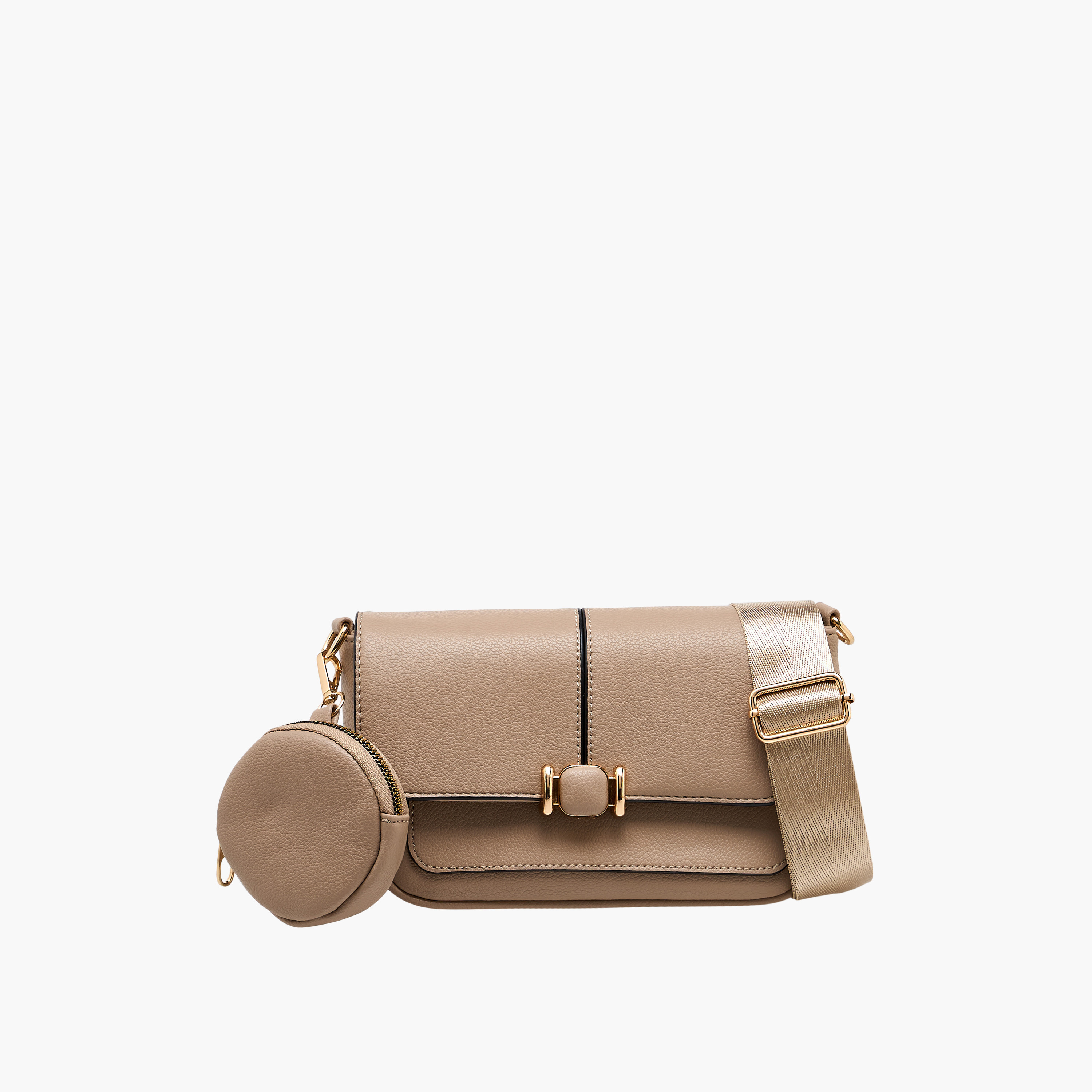 Adore SAM Panelled Crossbody Bag with Pouch-women-bagsandwallets-handbags-image-1