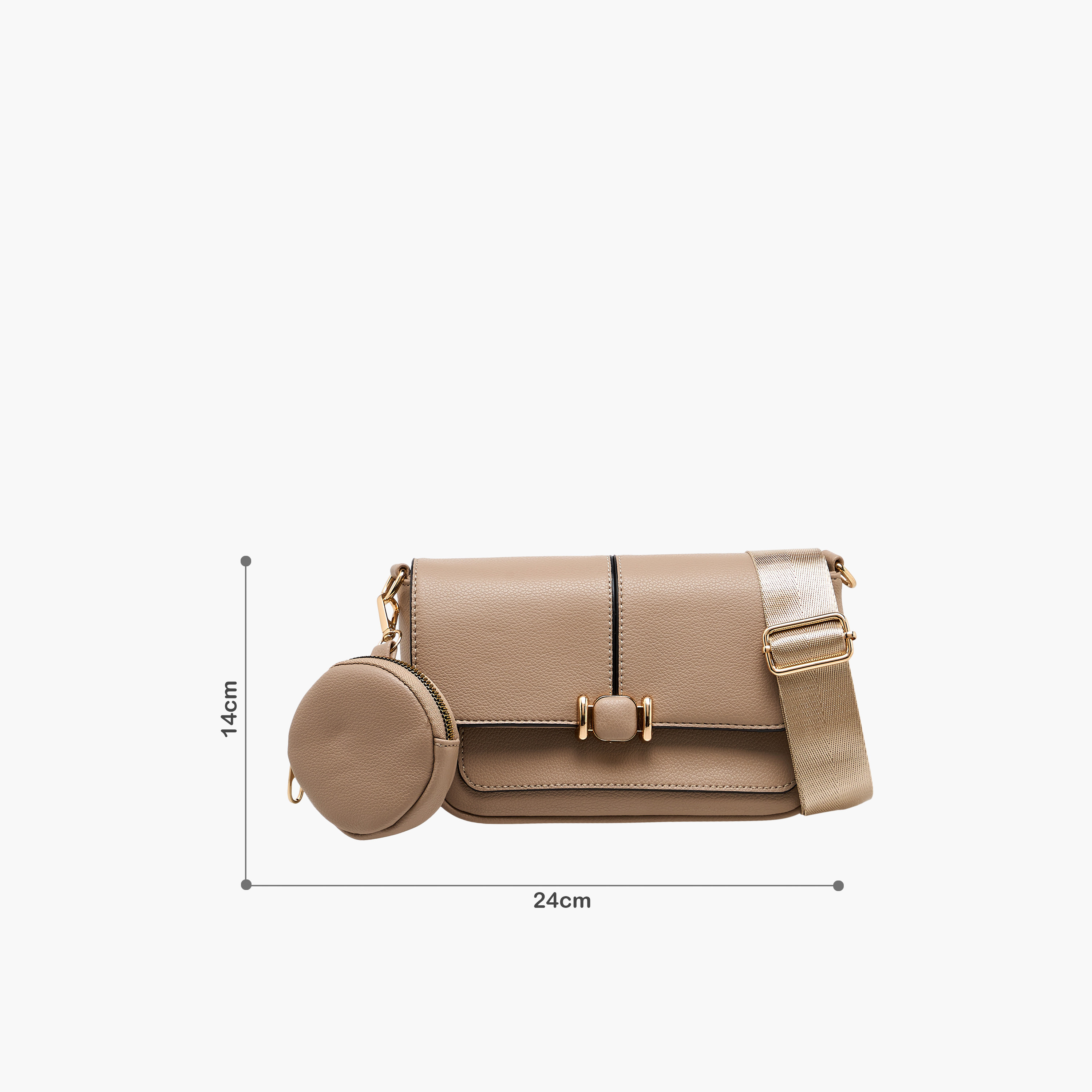Adore SAM Panelled Crossbody Bag with Pouch-women-bagsandwallets-handbags-image-2