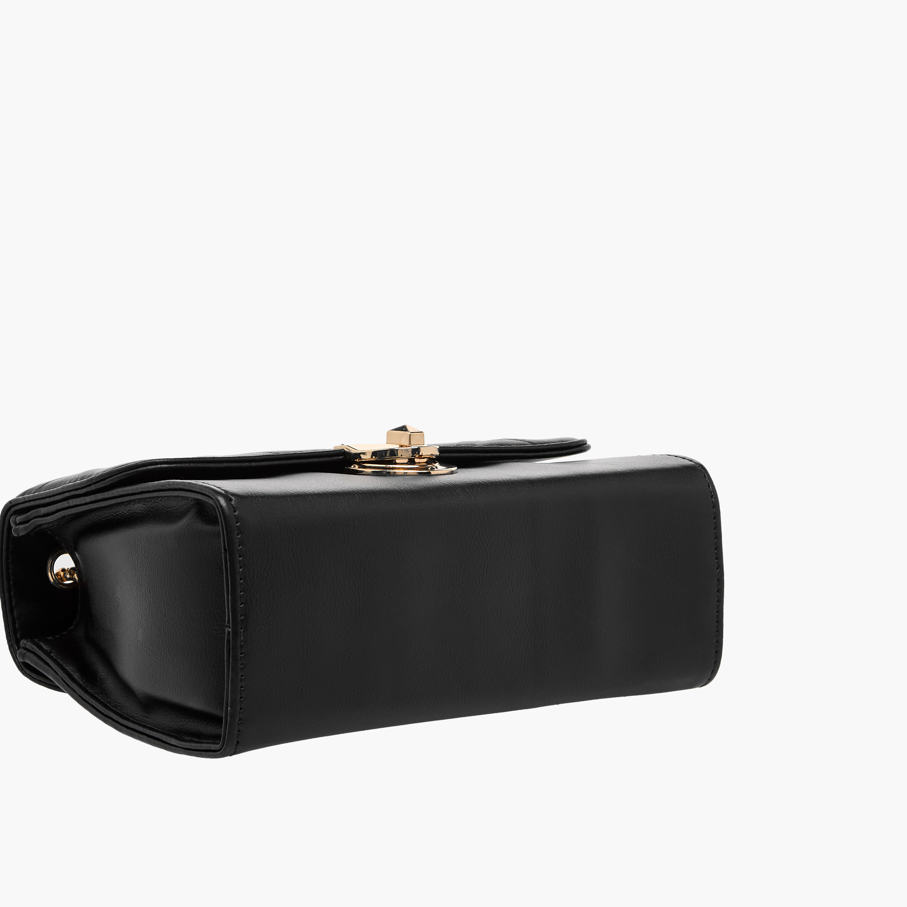 Adore Sam Textured Sling Bag with Chain Strap-women-bagsandwallets-handbags-image-7
