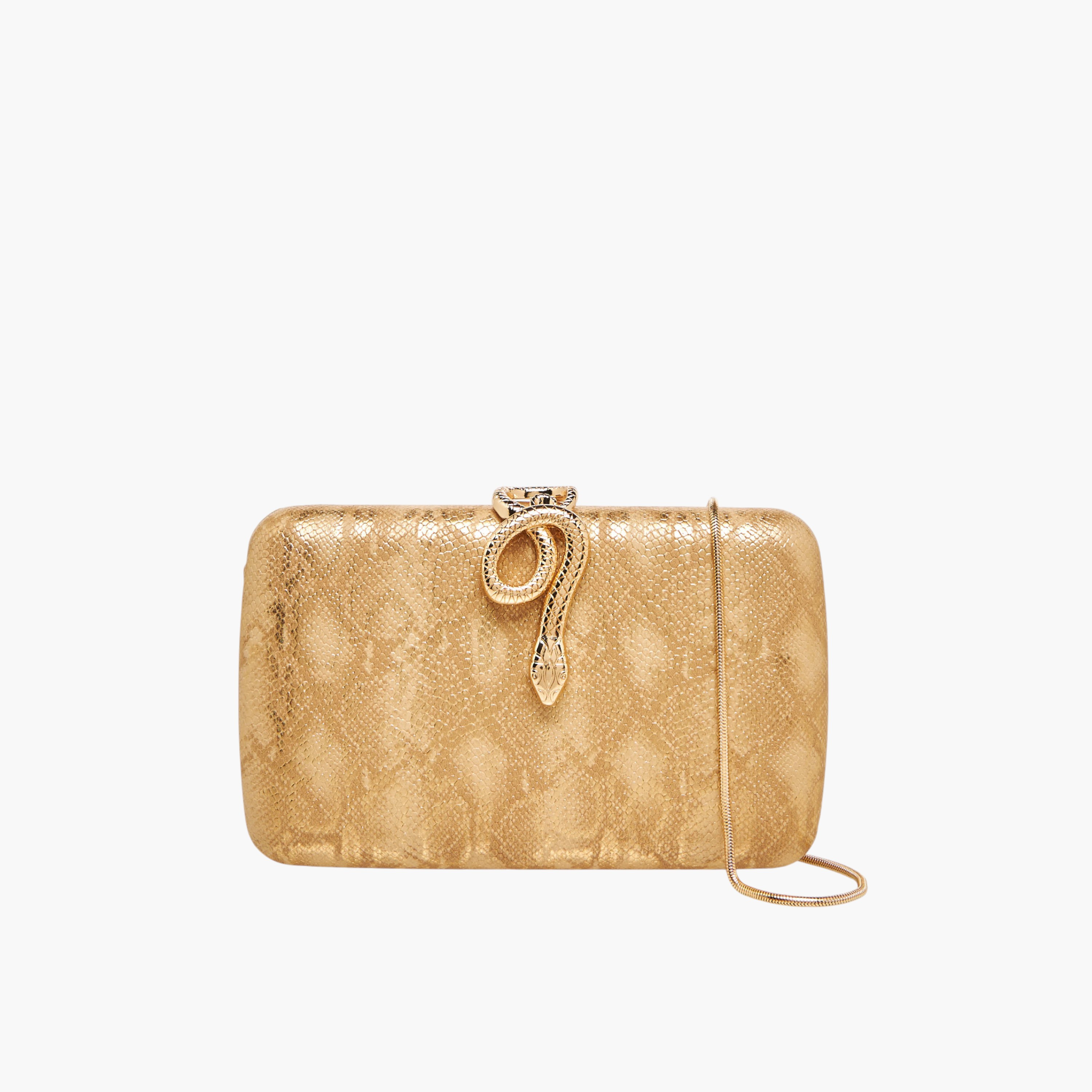 شنطة كلاتش بارزة الملمس بحزام سلسلة قابل للفصل من ساشا-women-bagsandwallets-handbags-image-1