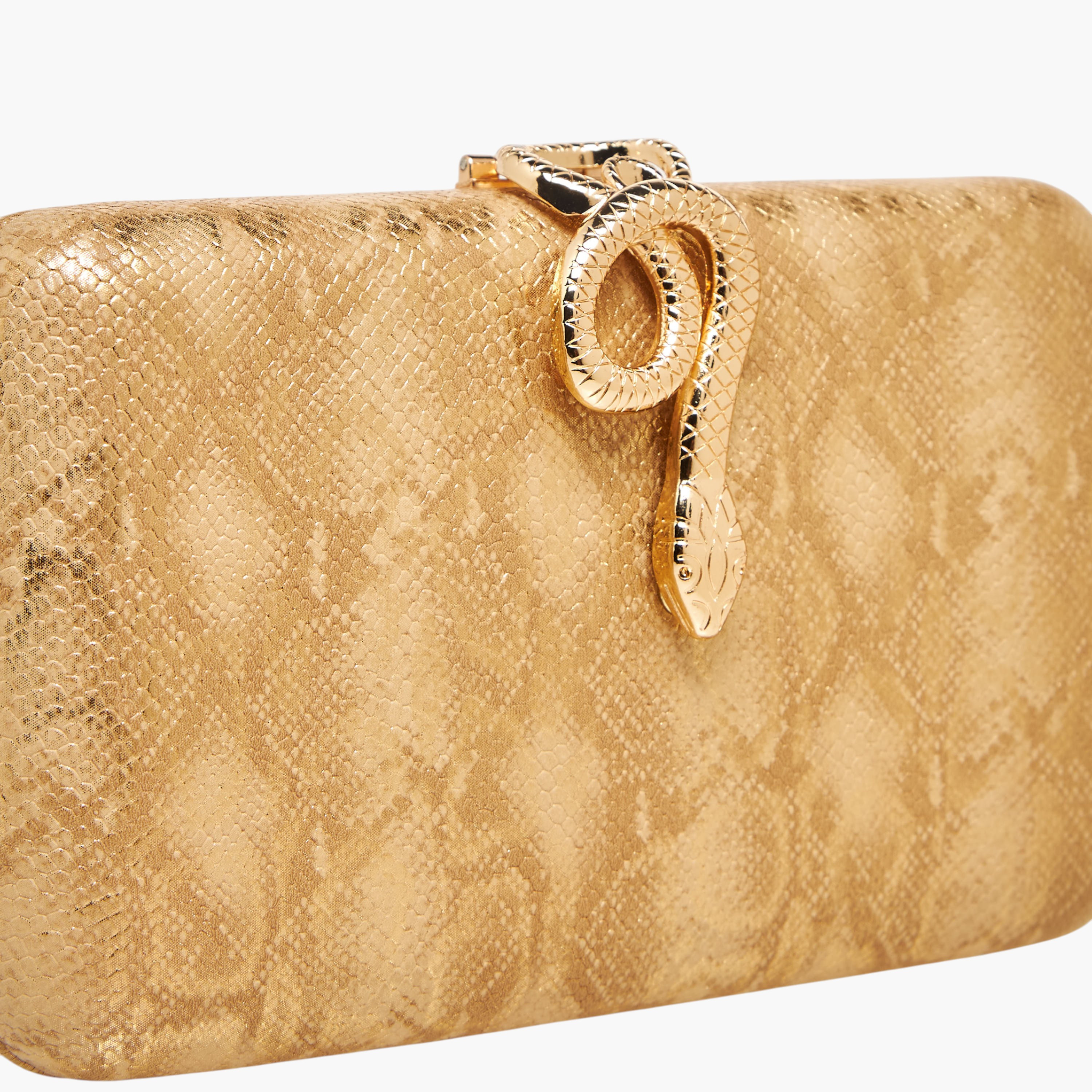 شنطة كلاتش بارزة الملمس بحزام سلسلة قابل للفصل من ساشا-women-bagsandwallets-handbags-image-5