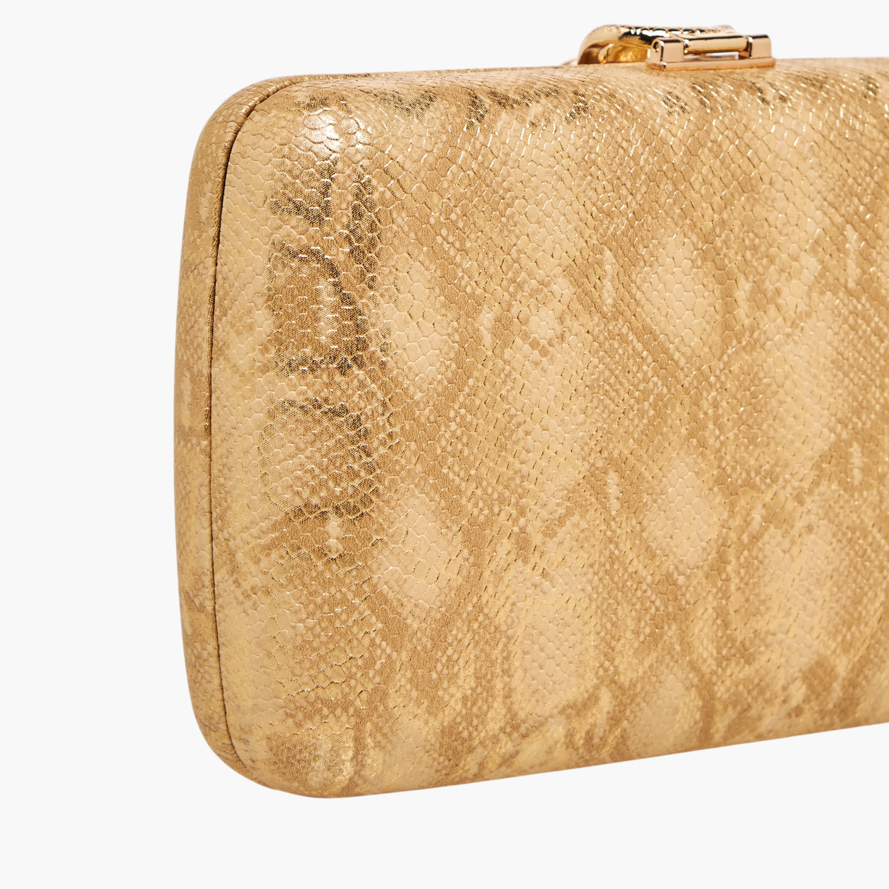 شنطة كلاتش بارزة الملمس بحزام سلسلة قابل للفصل من ساشا-women-bagsandwallets-handbags-image-6