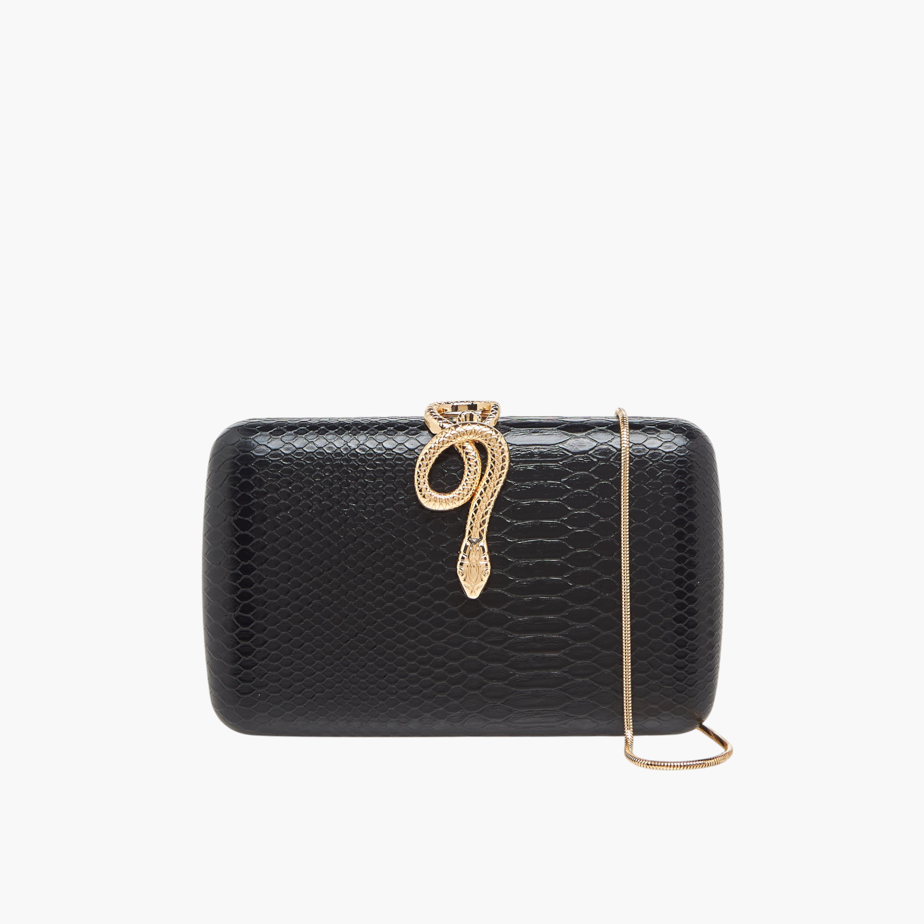 Sasha Textured Clutch with Detachable Chain Strap-women-bagsandwallets-handbags-image-1