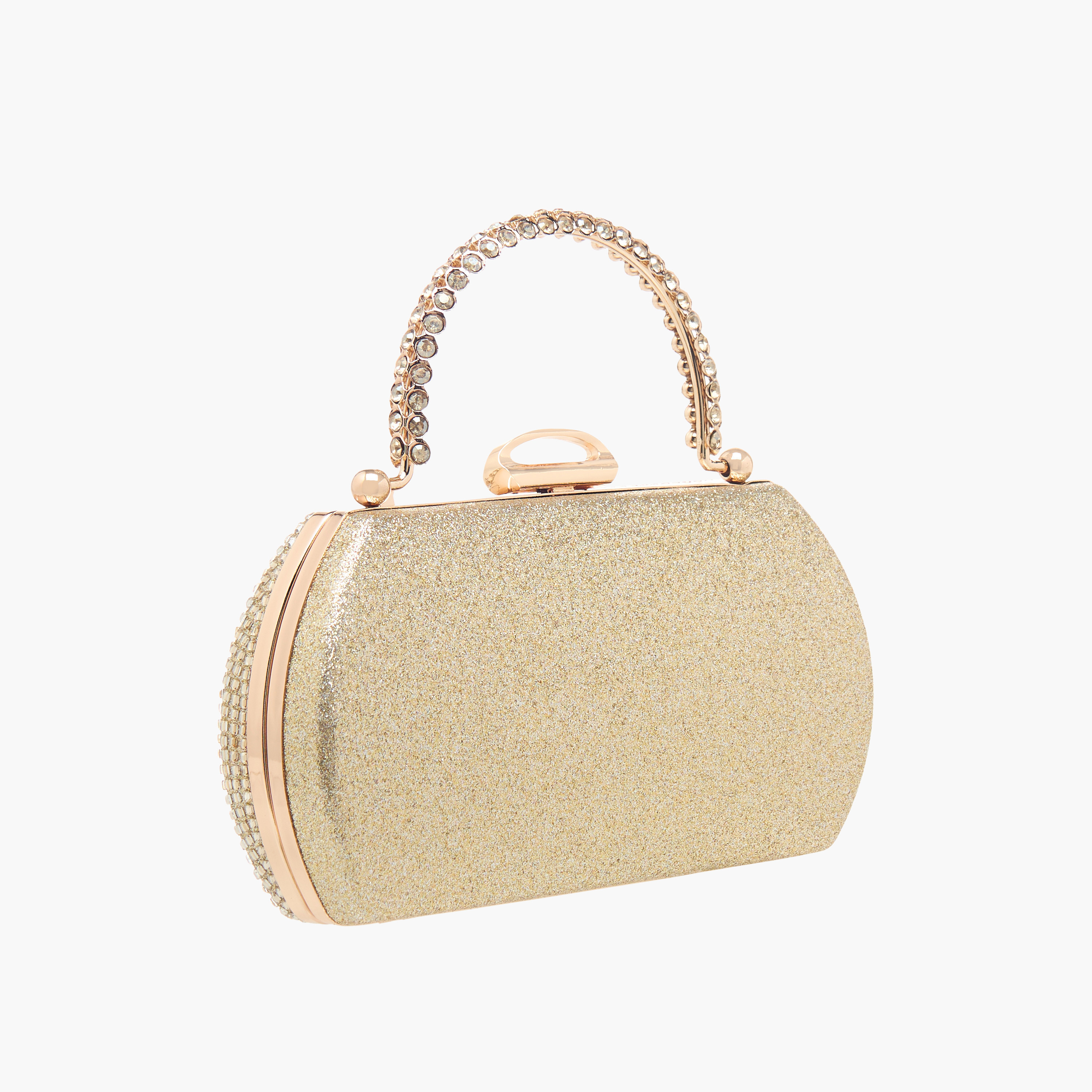 شنطة كلاتش مزينة بحزام سلسلة قابل للفصل من ساشا-women-bagsandwallets-handbags-image-4