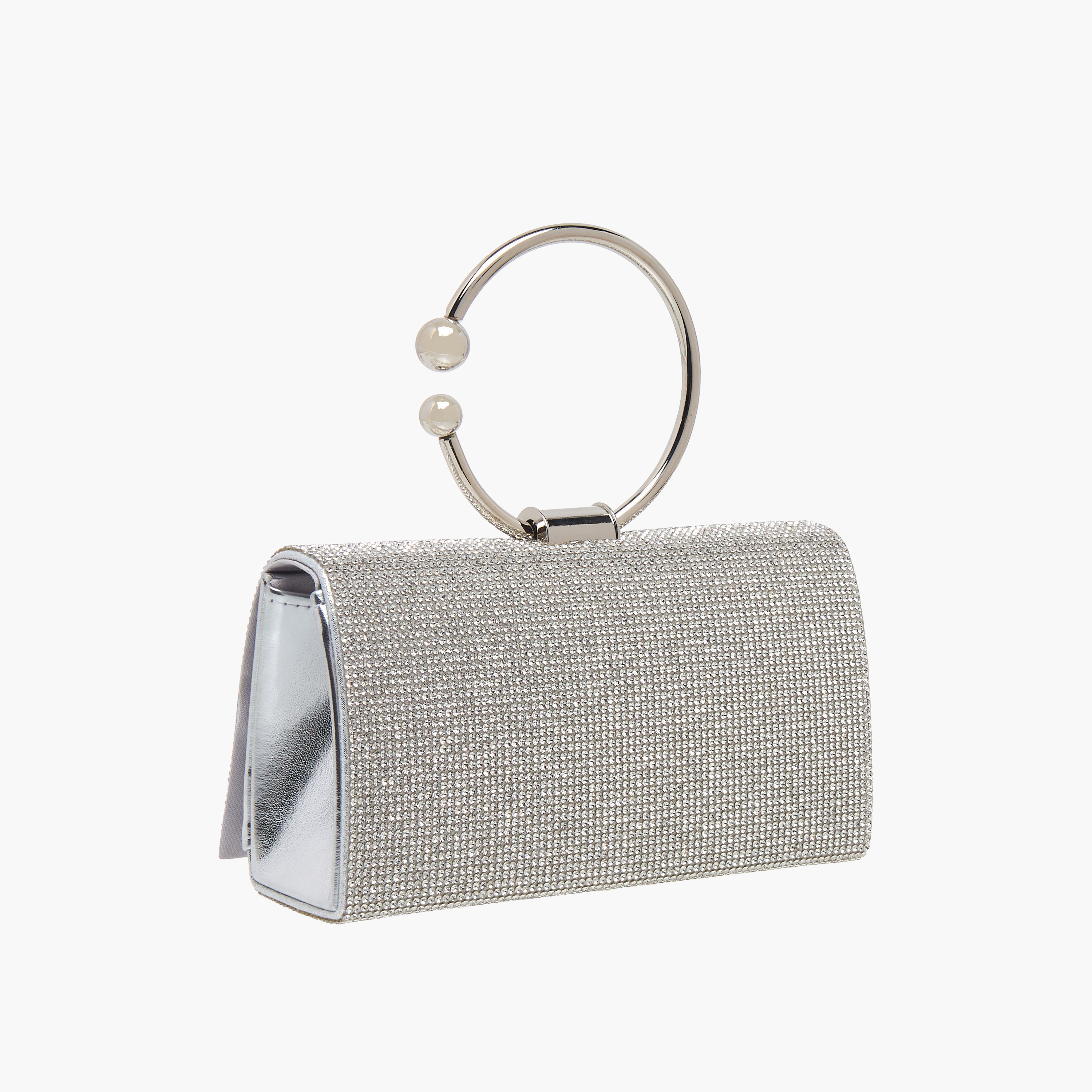 Sasha Embellished Clutch with Detachable Chain Strap-women-bagsandwallets-handbags-image-4