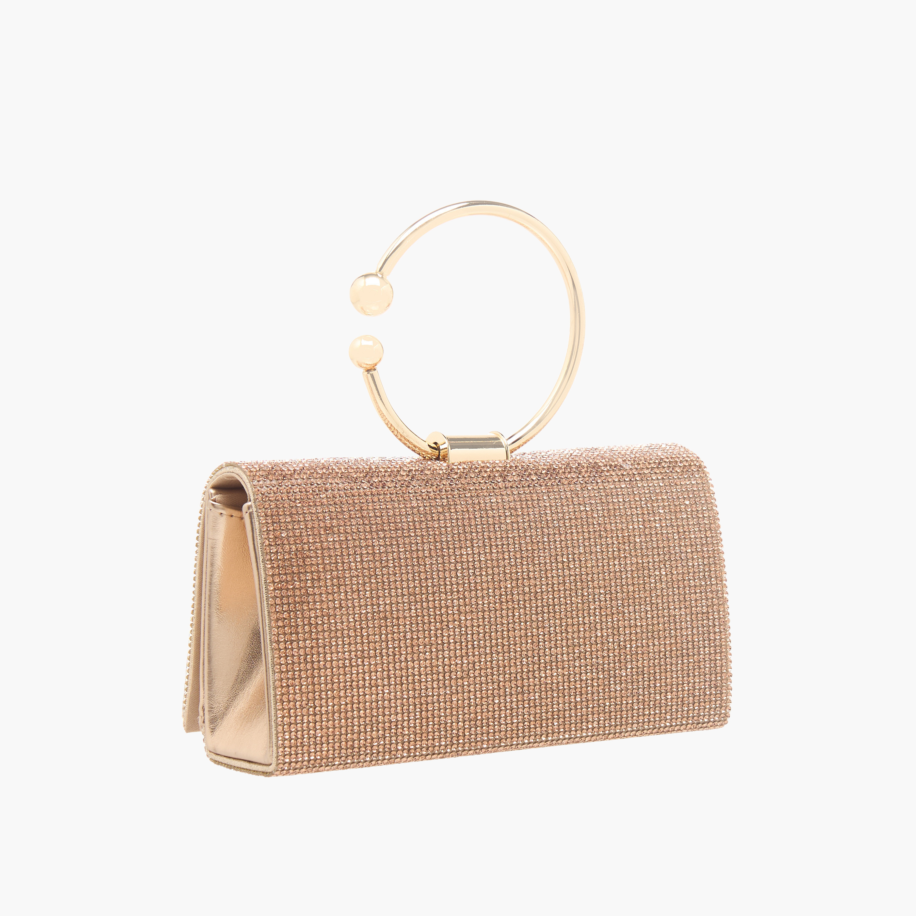 Sasha Embellished Clutch with Detachable Chain Strap-women-bagsandwallets-handbags-image-4