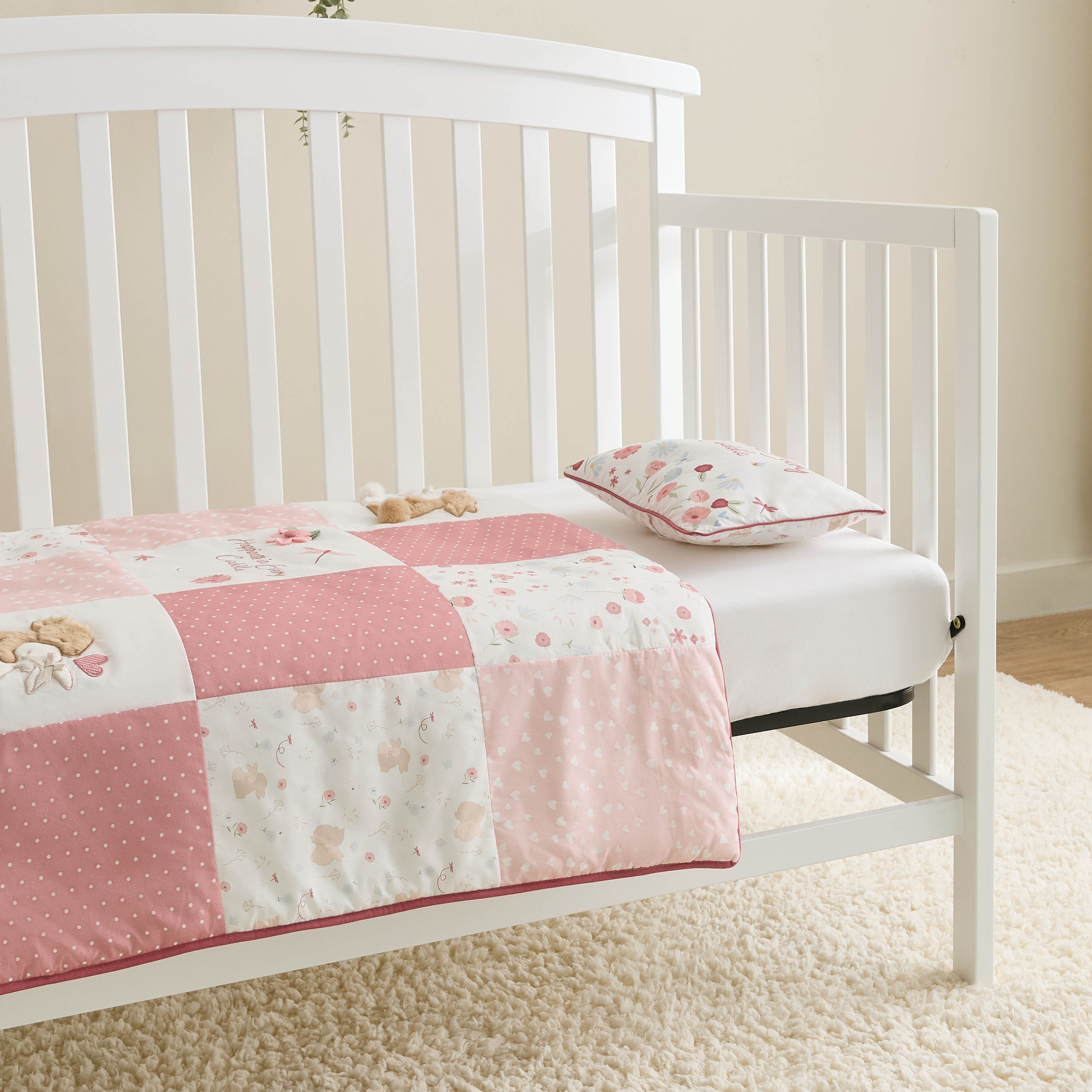 Juniors Baby Bedding Set with Bunny Print, 83x106 cm-baby-nursery-babybedding-image-3