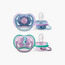 Pack of 2 Philips Avent Baby Pacifier with Orthodontic Design, 6-18 Months-baby-feeding-pacifiers-image-1