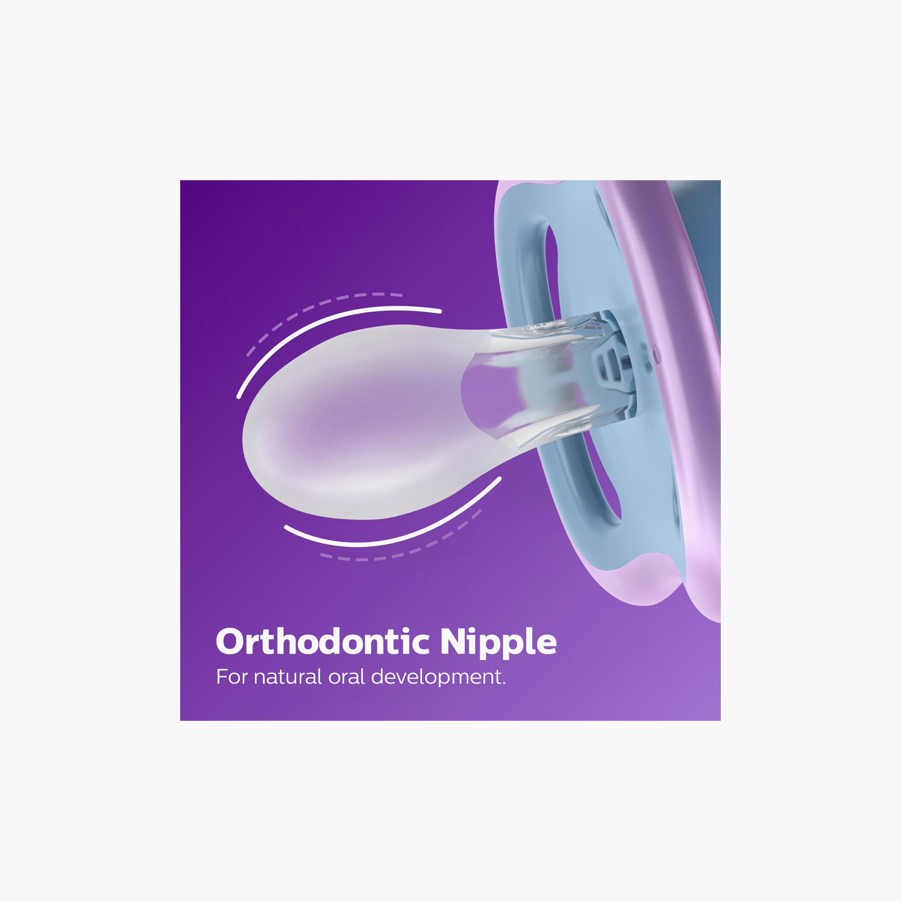 Pack of 2 Philips Avent Ultra Air Baby Pacifier with Orthodontic Nipple, 6-18 Months-baby-feeding-pacifiers-image-3
