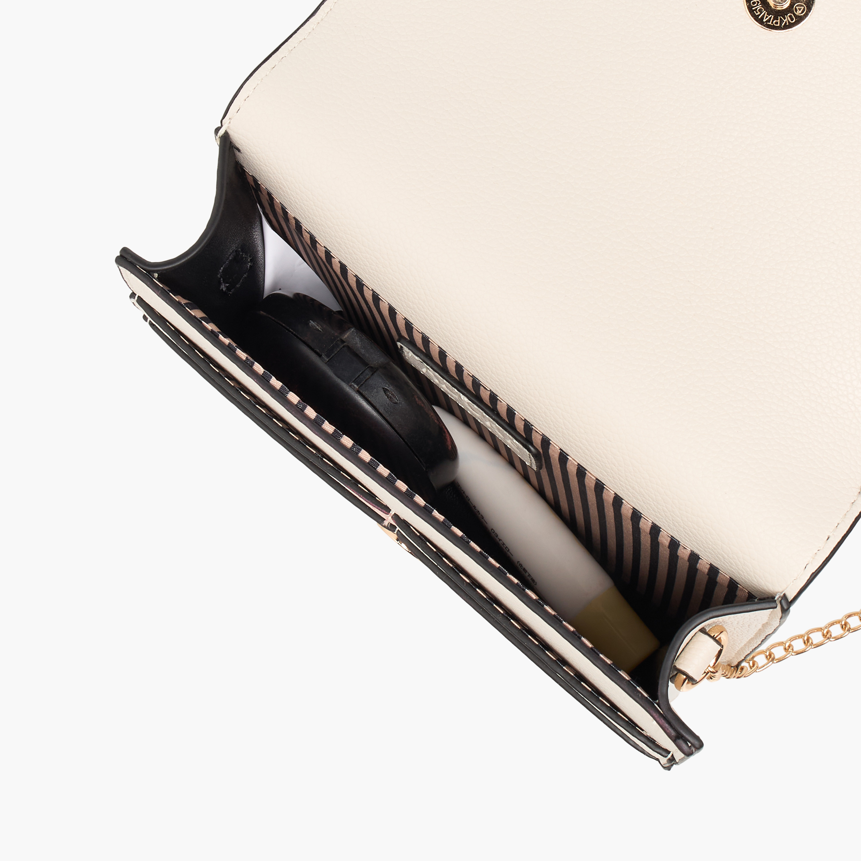 Adore Sam Metallic Accent Crossbody Bag with Chain Strap-women-bagsandwallets-handbags-image-8
