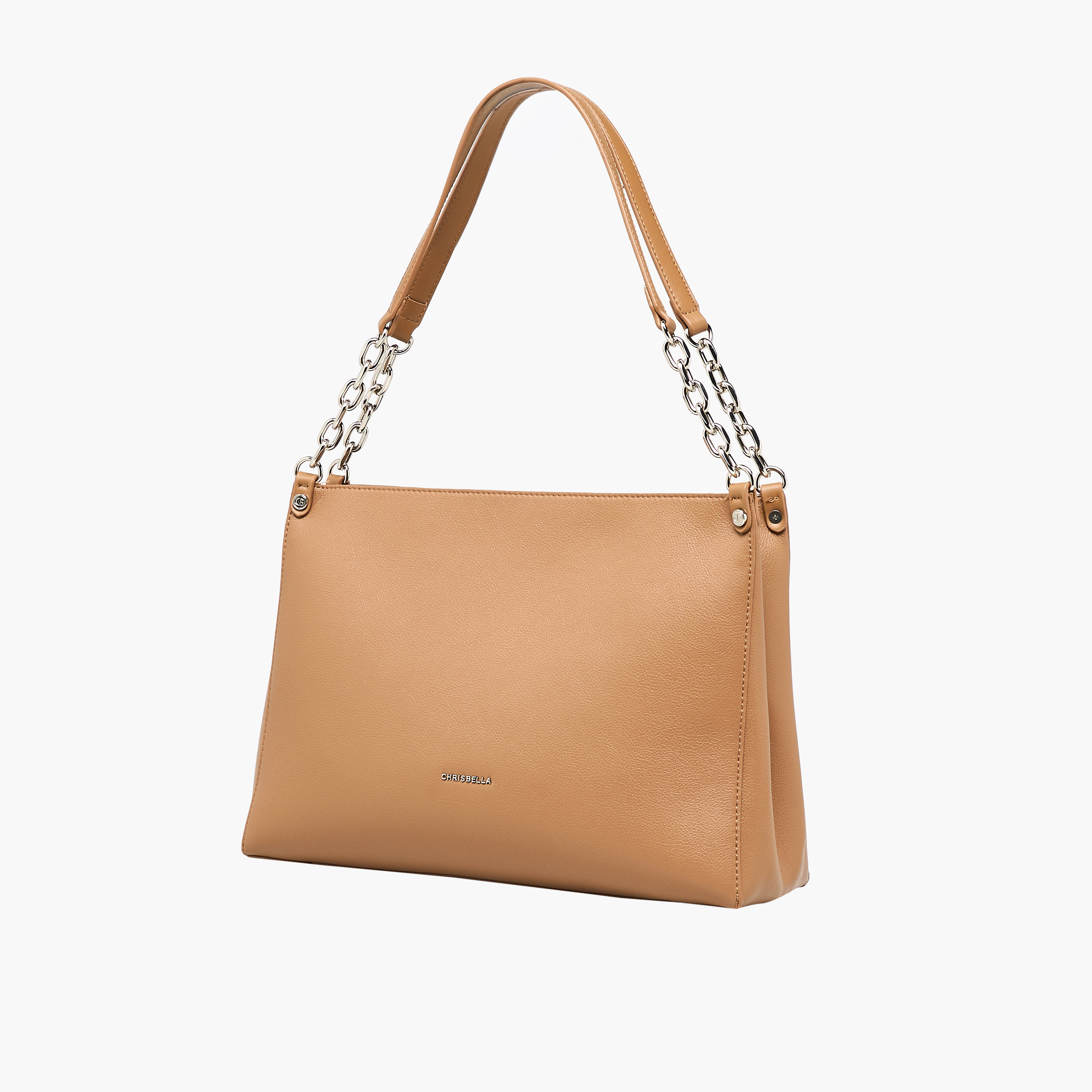 Adore Textured Tote Bag with Zip Closure-women-bagsandwallets-handbags-image-2