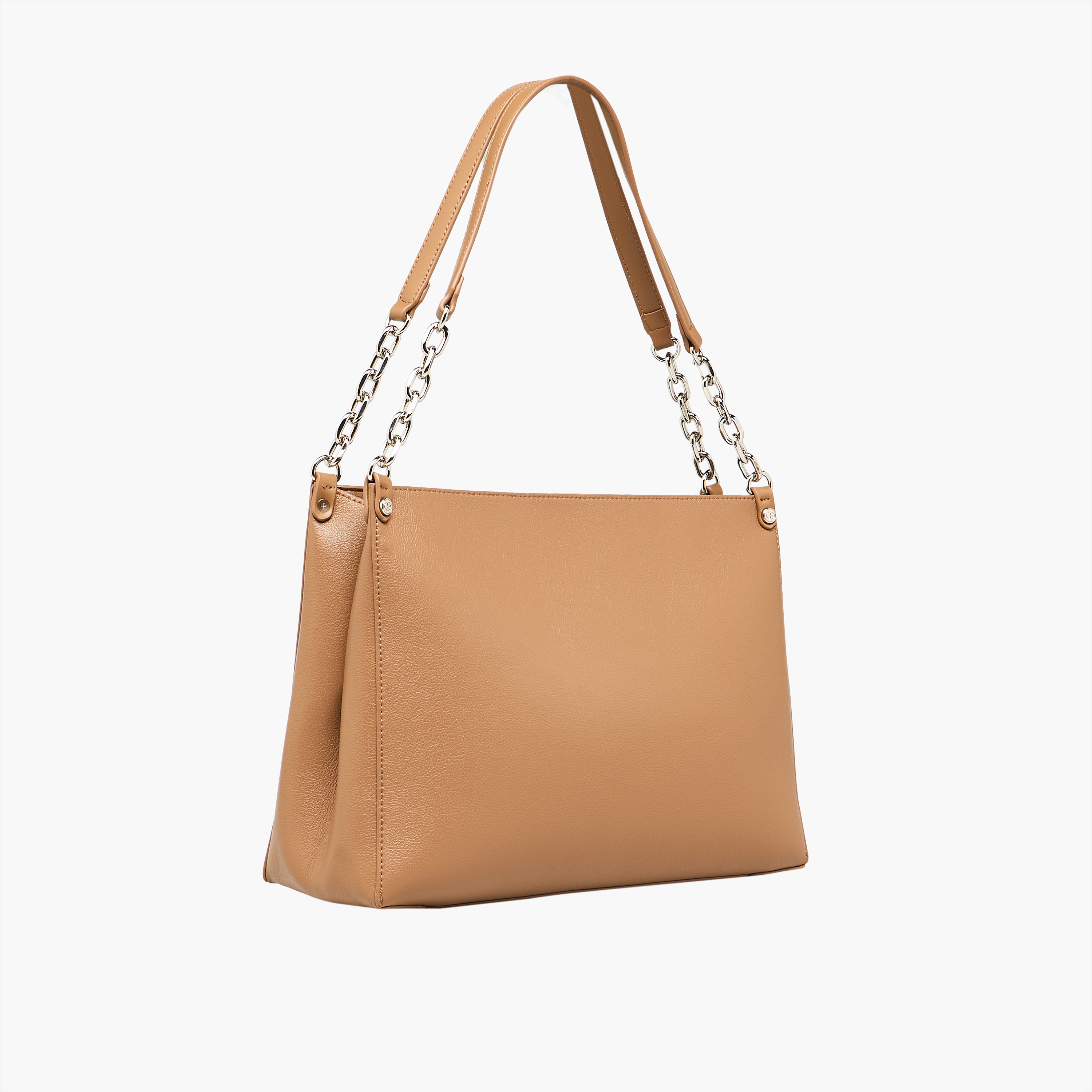 Adore Textured Tote Bag with Zip Closure-women-bagsandwallets-handbags-image-3