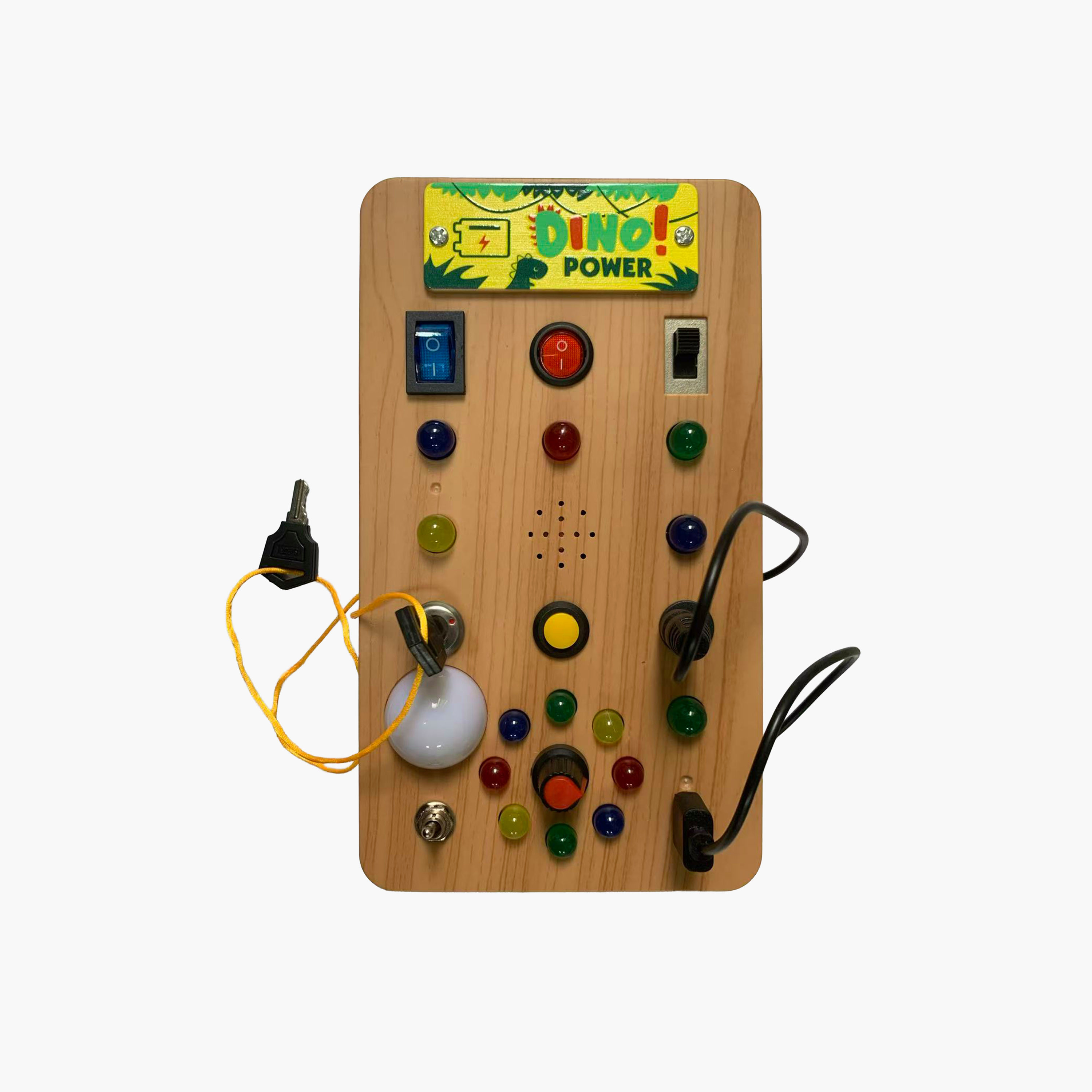 Juniors Dinosaur Switch Busy Board Toy-toys-babyandtoddlertoys-lightsandmusicaltoys-image-1