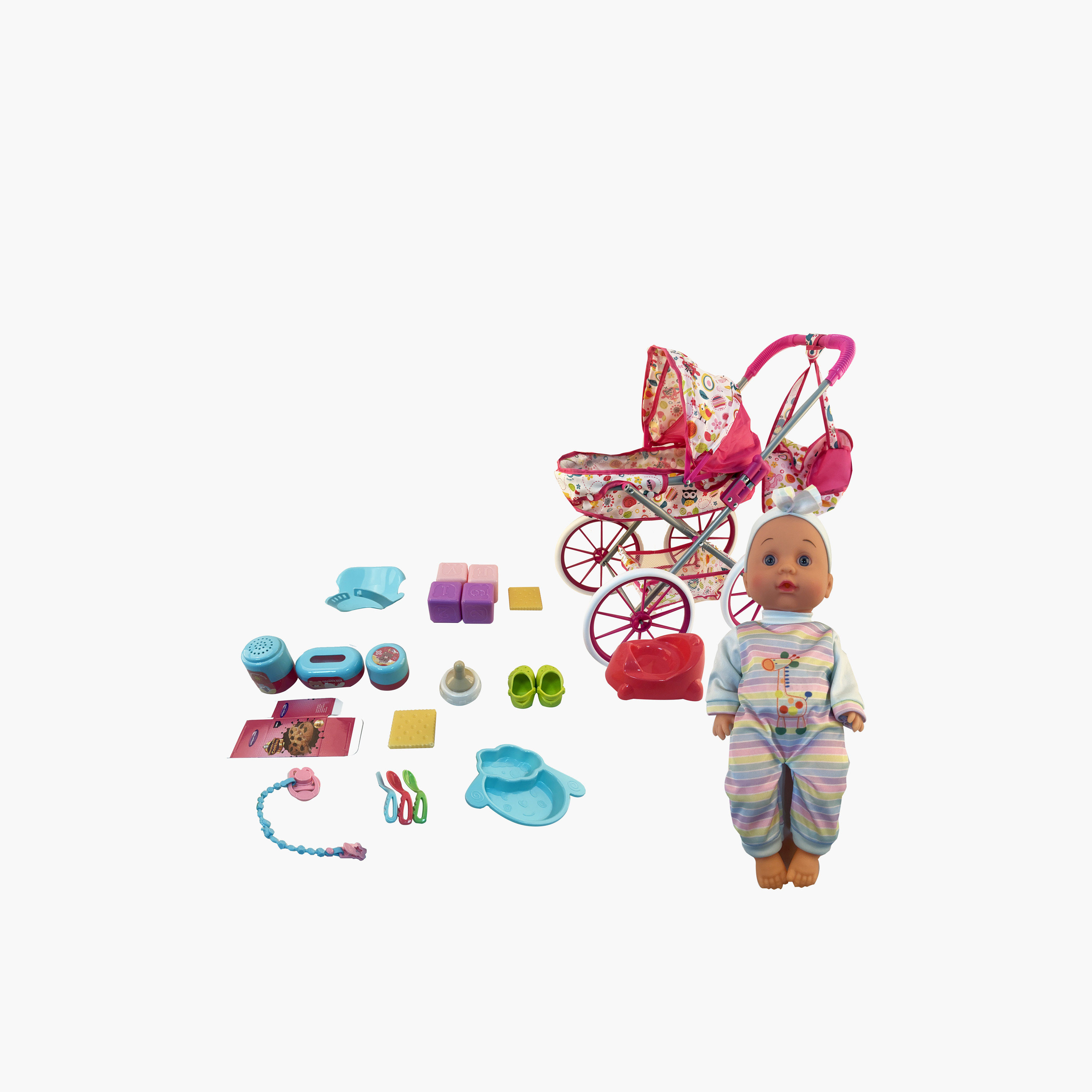 Baby Sweet Love Doll Pram Playset-toys-dollsandplaysets-dollplaysets-image-1