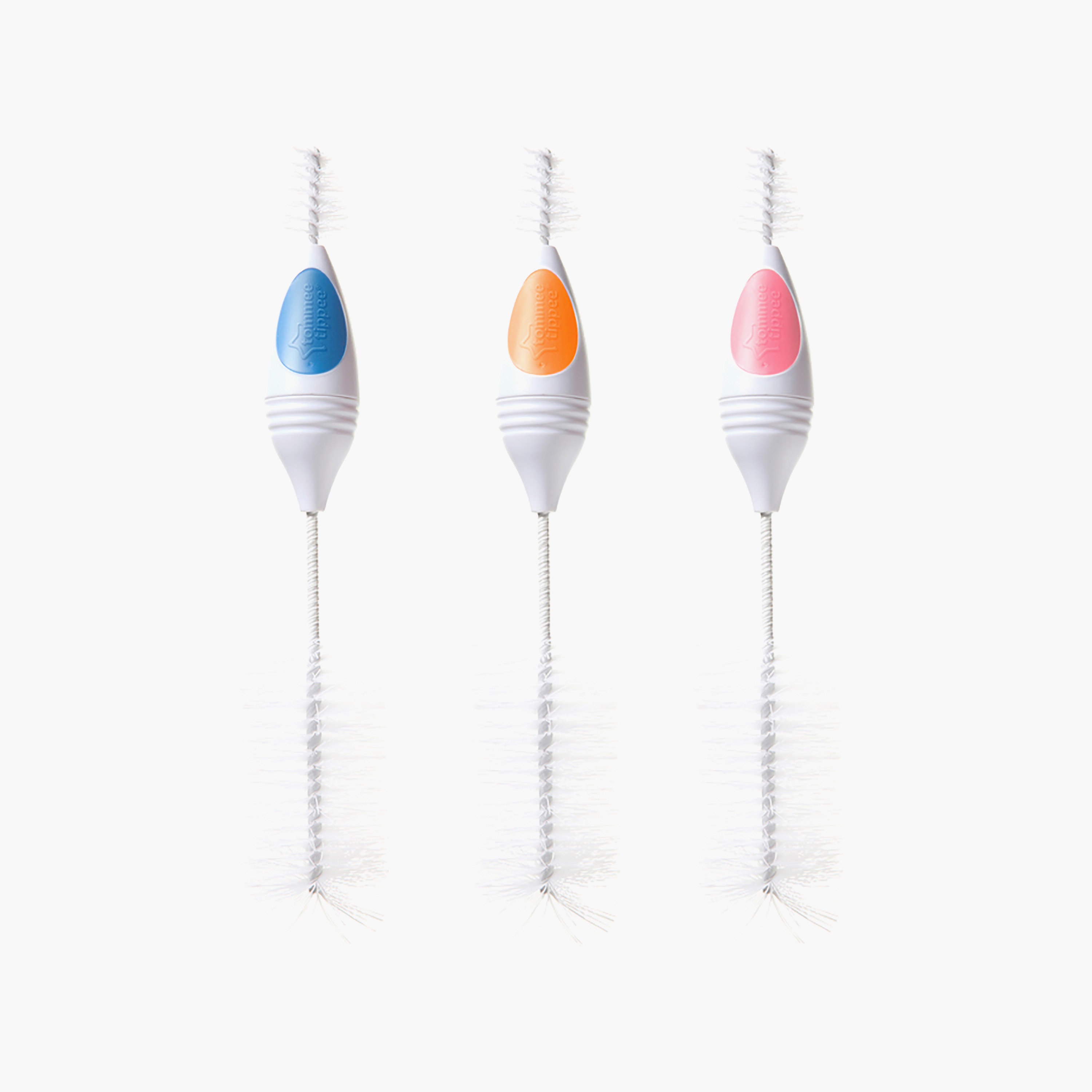 Tommee Tippee 3-Piece Essentials Bottle Brush and Teat Brush Set-baby-feeding-accessories-image-1