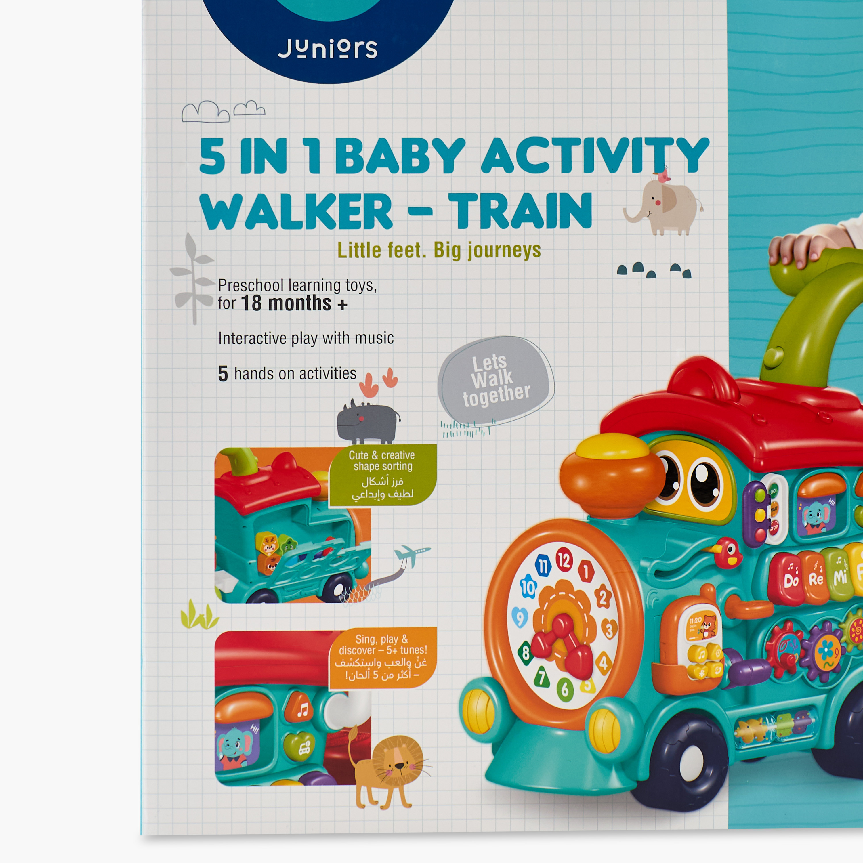 Juniors 5-in-1 Activity Baby Walker-baby-infantactivity-walkers-image-17