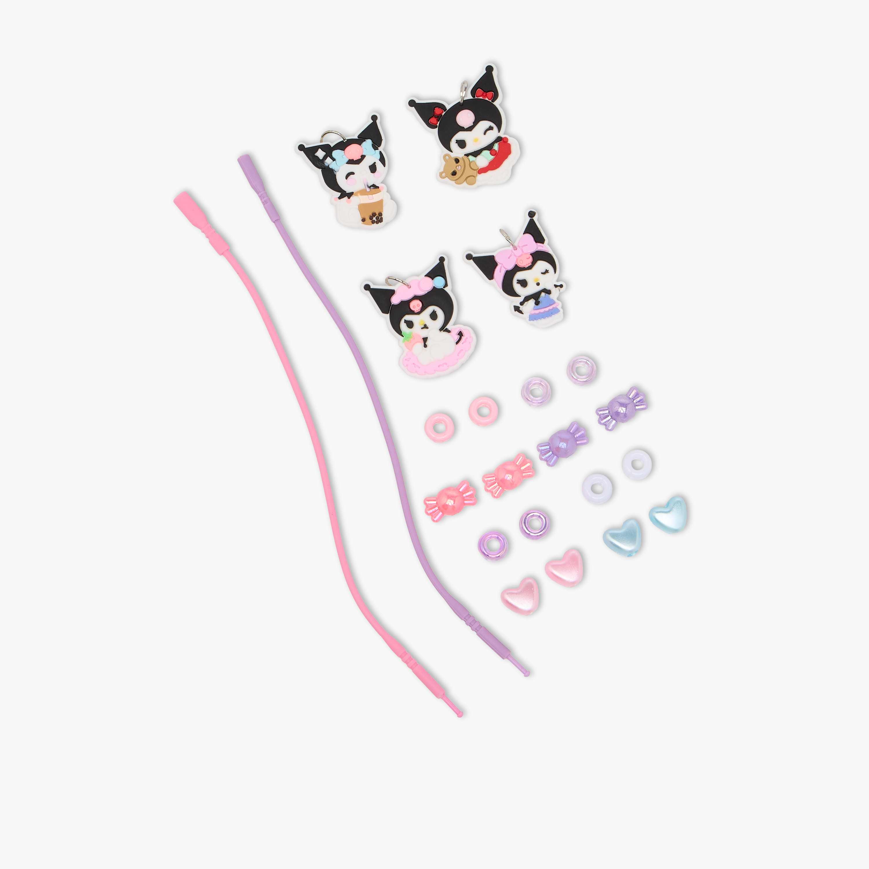 Kuromi DIY Beads Necklace Activity Set-school-artsandcrafts-image-2
