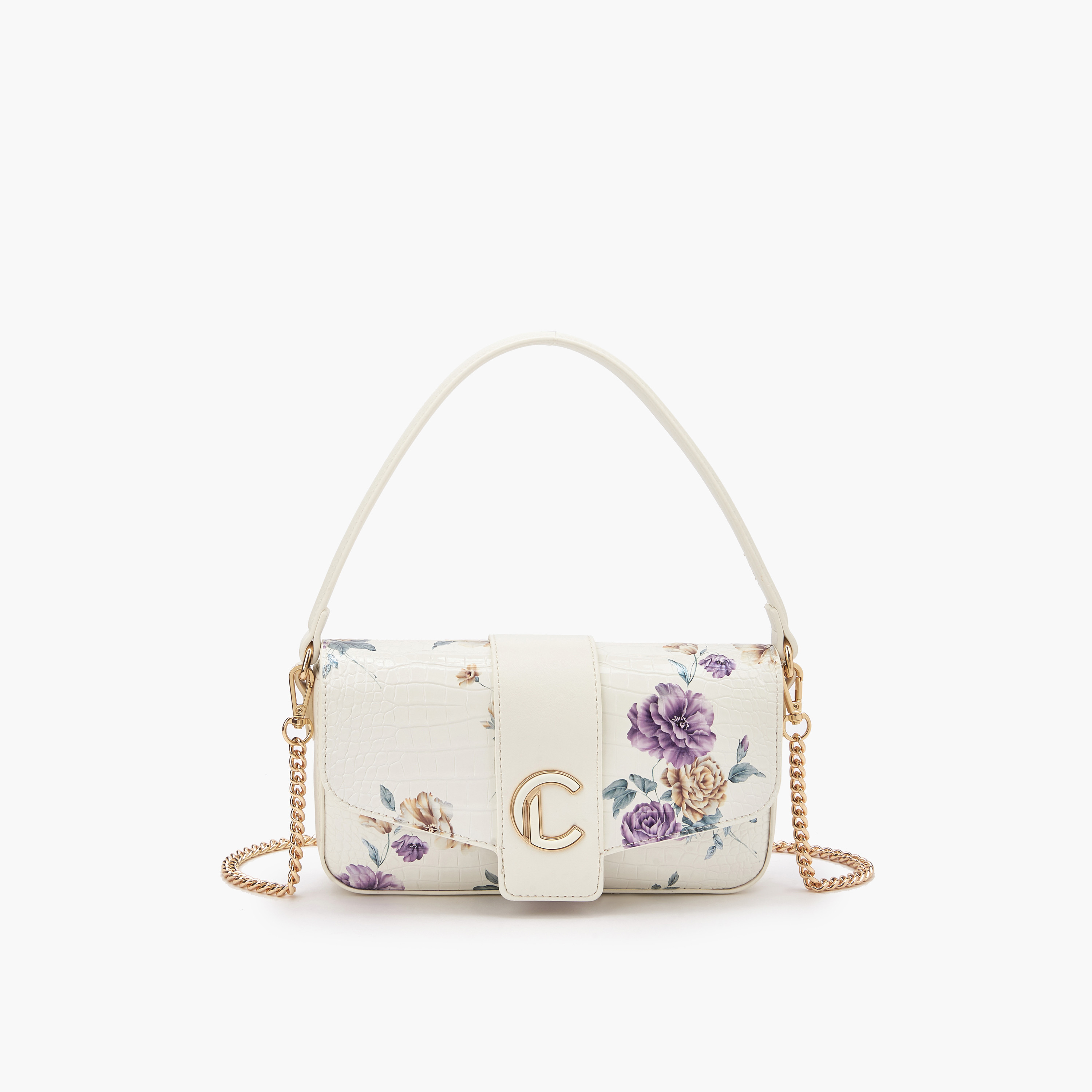 Le Confort Floral Print Crossbody Bag with Grab Handle-women-bagsandwallets-handbags-image-1
