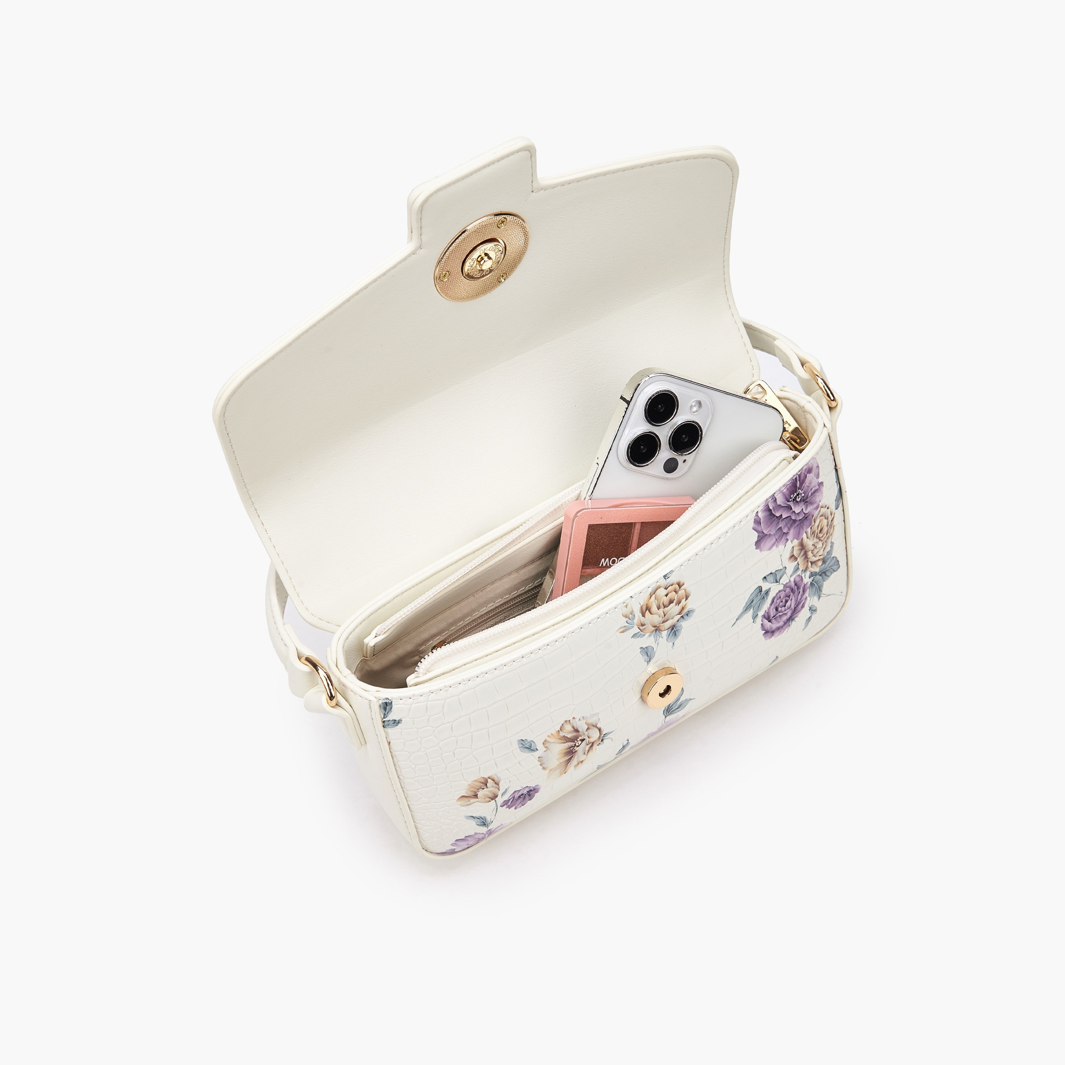 Le Confort Floral Print Crossbody Bag with Grab Handle-women-bagsandwallets-handbags-image-8
