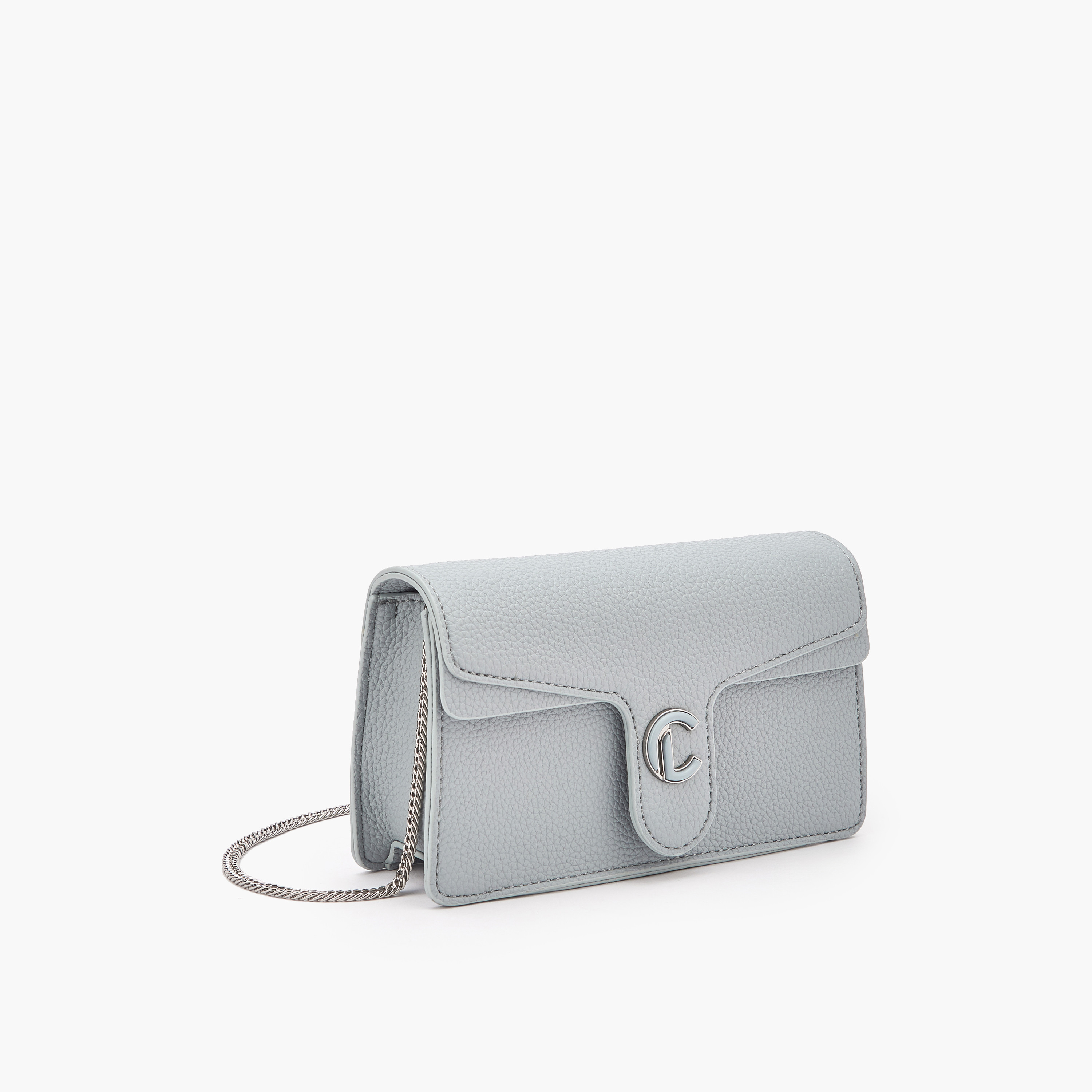 شنطة كروس بودي بارزة الملمس بحزام سلسلة من لو كونفورت-women-bagsandwallets-handbags-image-4