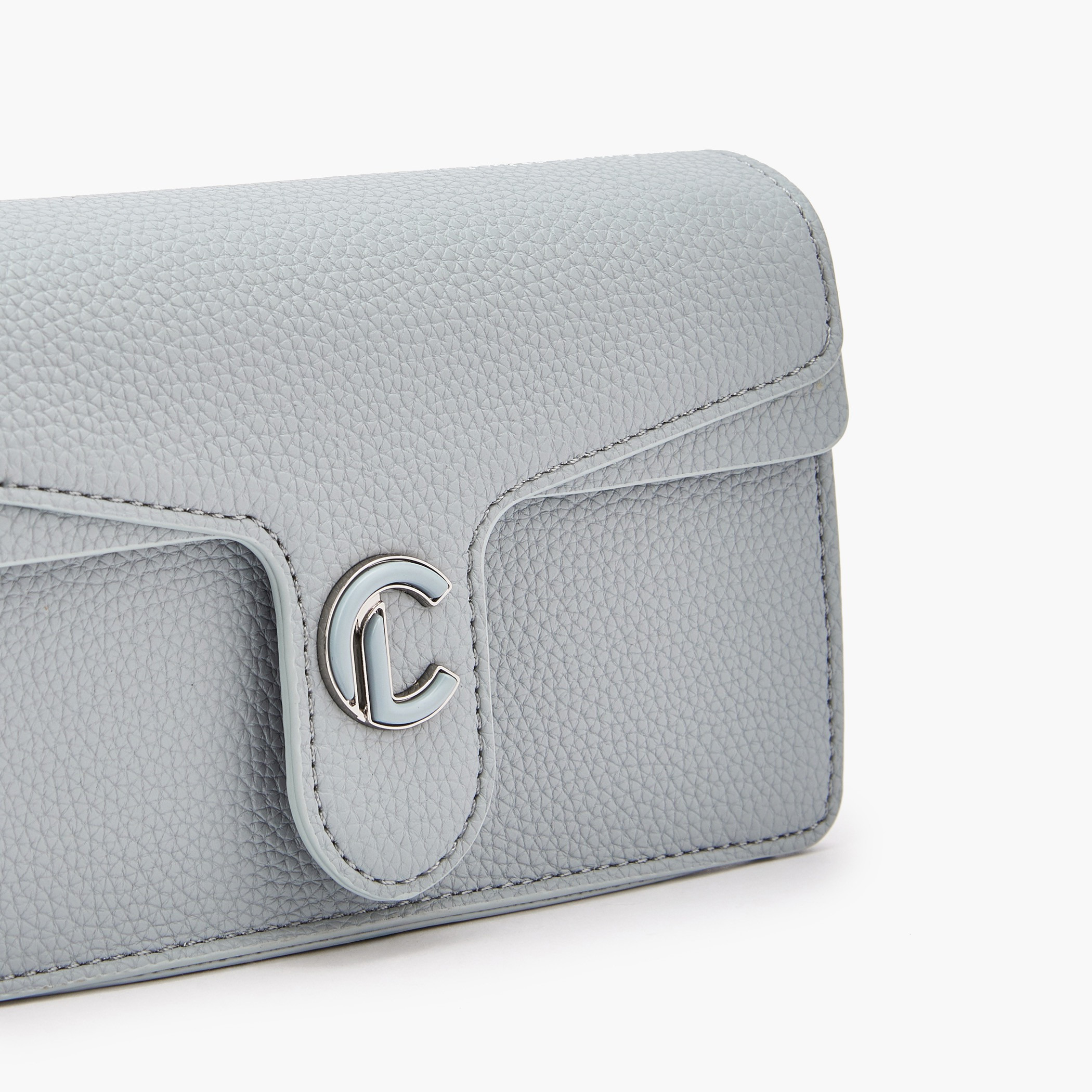 شنطة كروس بودي بارزة الملمس بحزام سلسلة من لو كونفورت-women-bagsandwallets-handbags-image-5