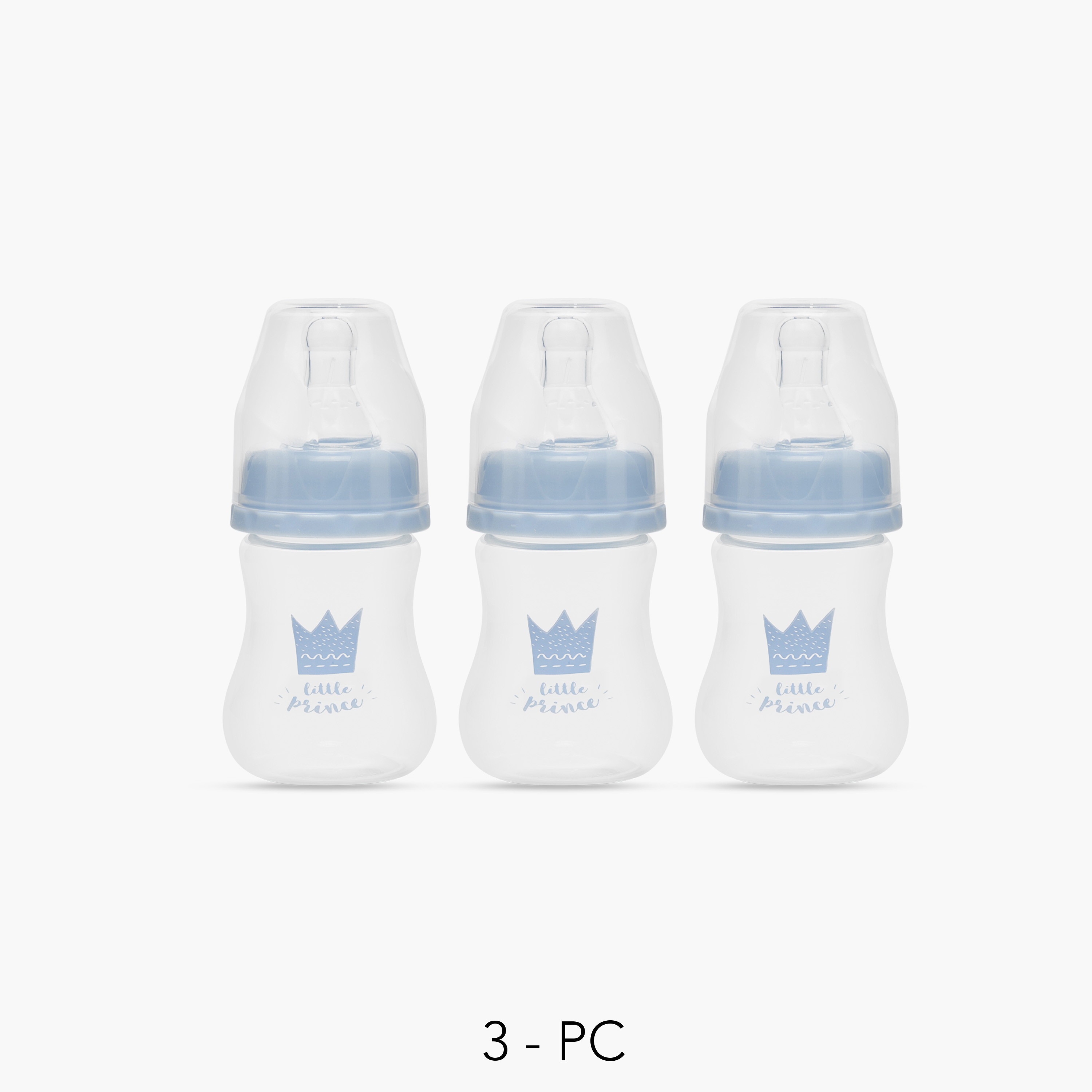 Pack of 3 Juniors Feeding Bottle with Anti-Colic Valve, 0 months+-baby-feeding-feedingbottles-bottlesandteats-image-1