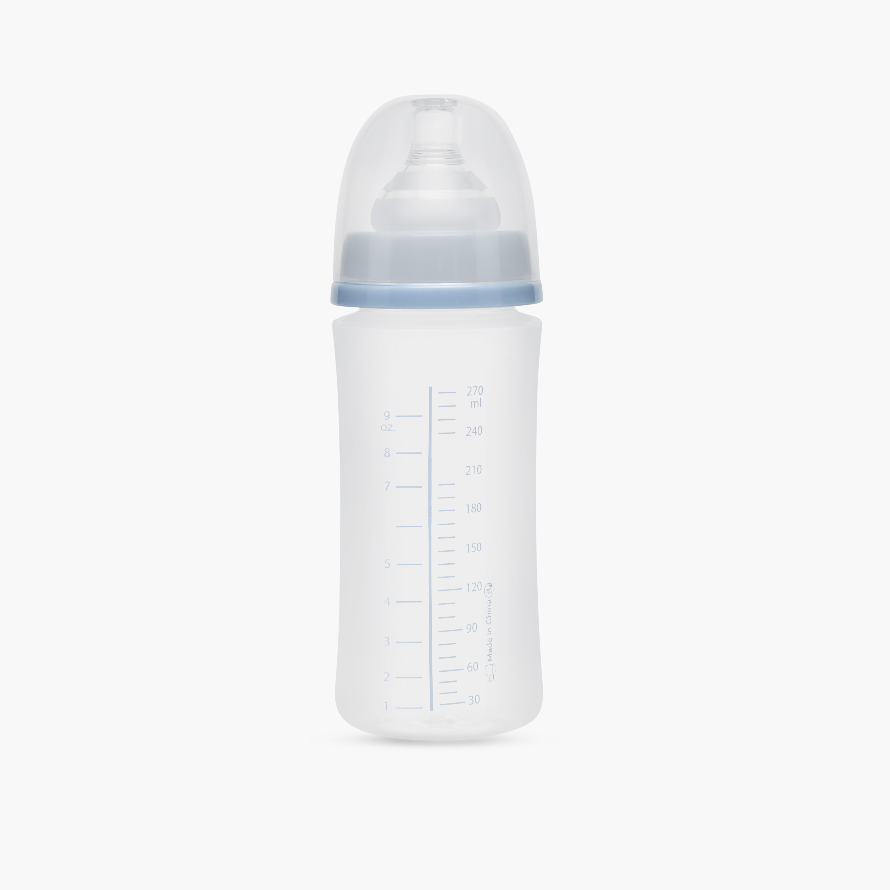 رضاعة أطفال بحلمة سيليكون من جونيورز - عبوة من قطعتين - 3 شهور فما فوق-baby-feeding-feedingbottles-bottlesandteats-image-3