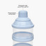علب تخزين قابلة للتكديس بغطاء محكم الغلق من جونيورز-baby-feeding-accessories-image-4
