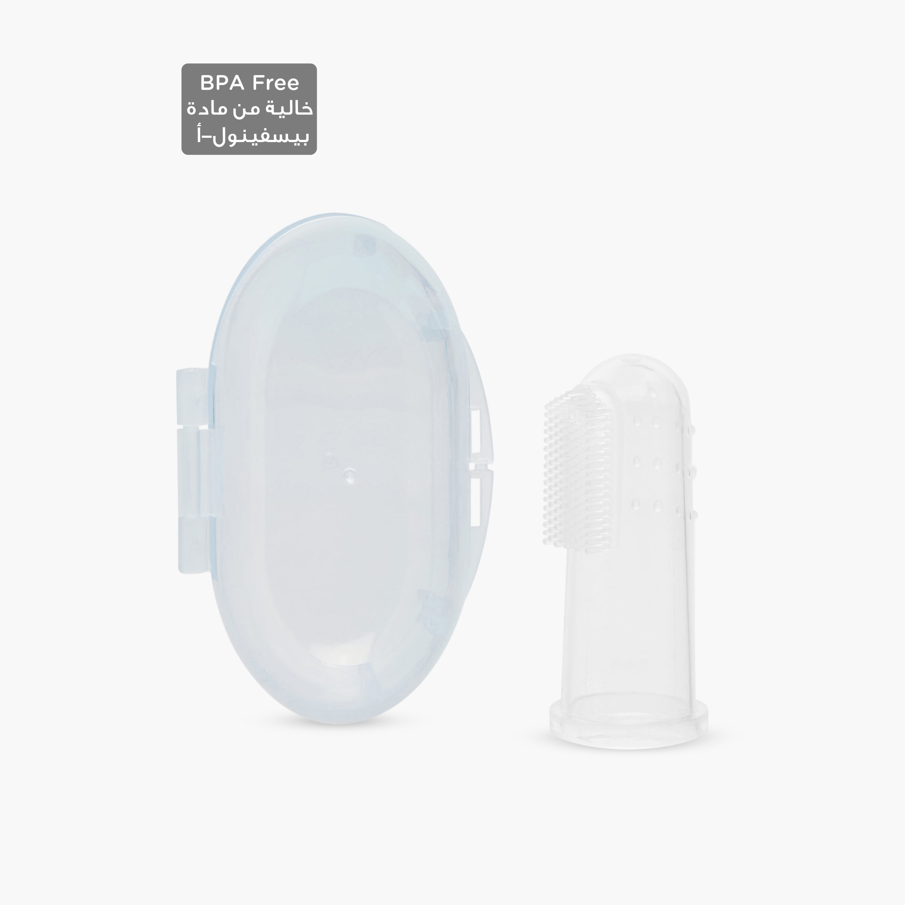 مدلك اللثة مع حافظة من جونيورز-baby-bathandcare-oralcare-teethanddentalcare-image-1