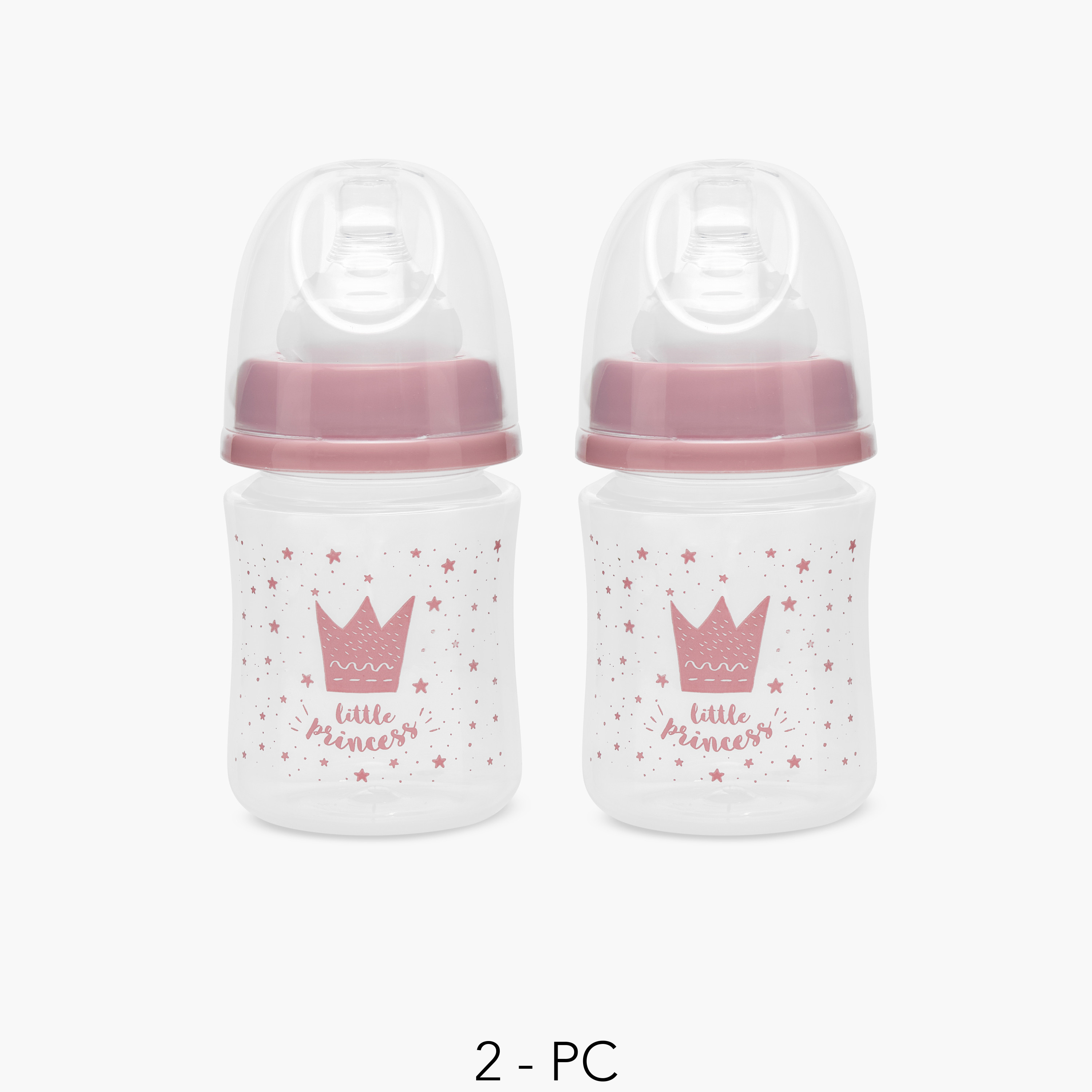 Pack of 2 Juniors Feeding Bottle with Wide Neck, 3 months+-baby-feeding-feedingbottles-bottlesandteats-image-1