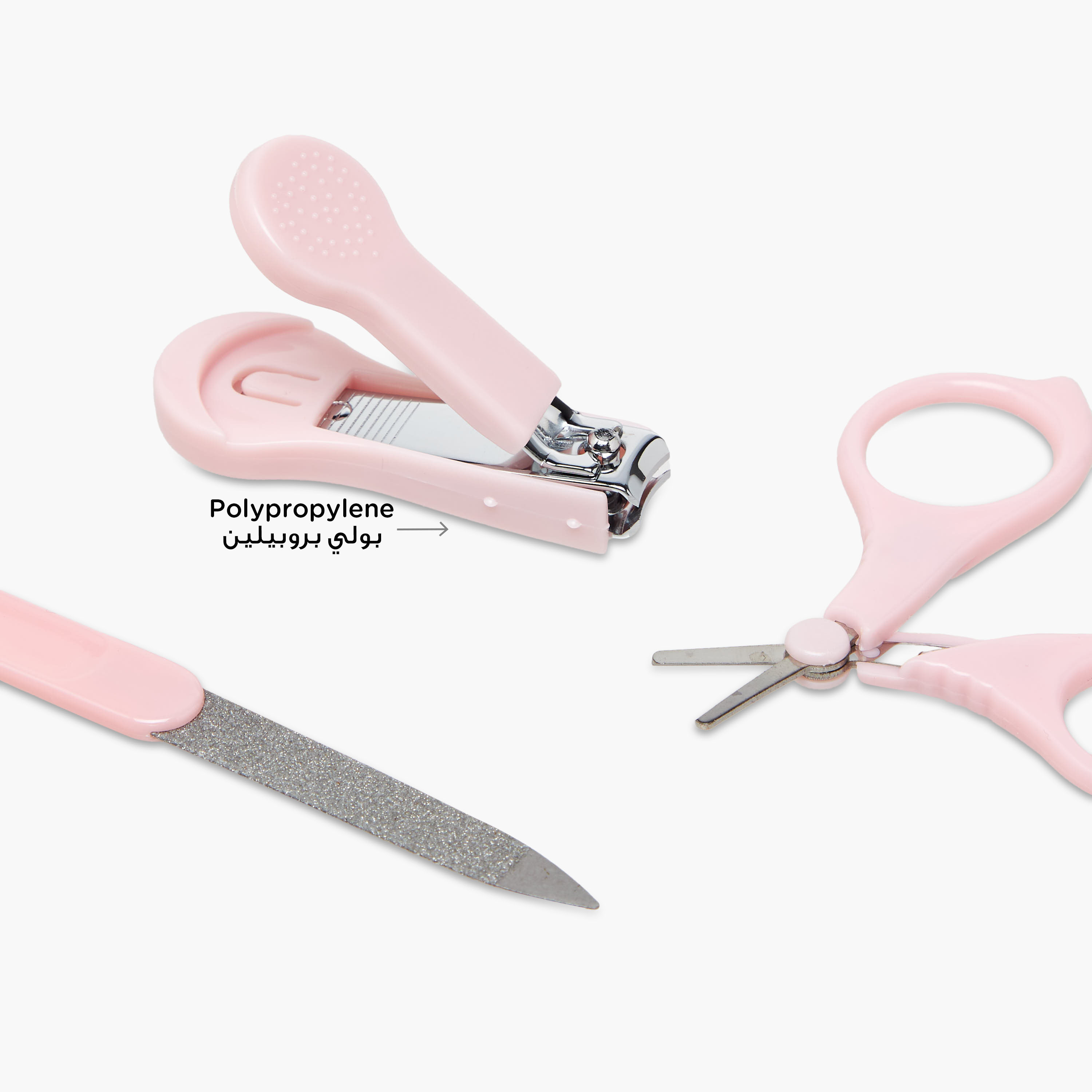 Juniors Baby 3-Piece Grooming Kit with Nail Clippers, Scissors and File-beautyandpersonalcare-babycare-babygrooming-image-2