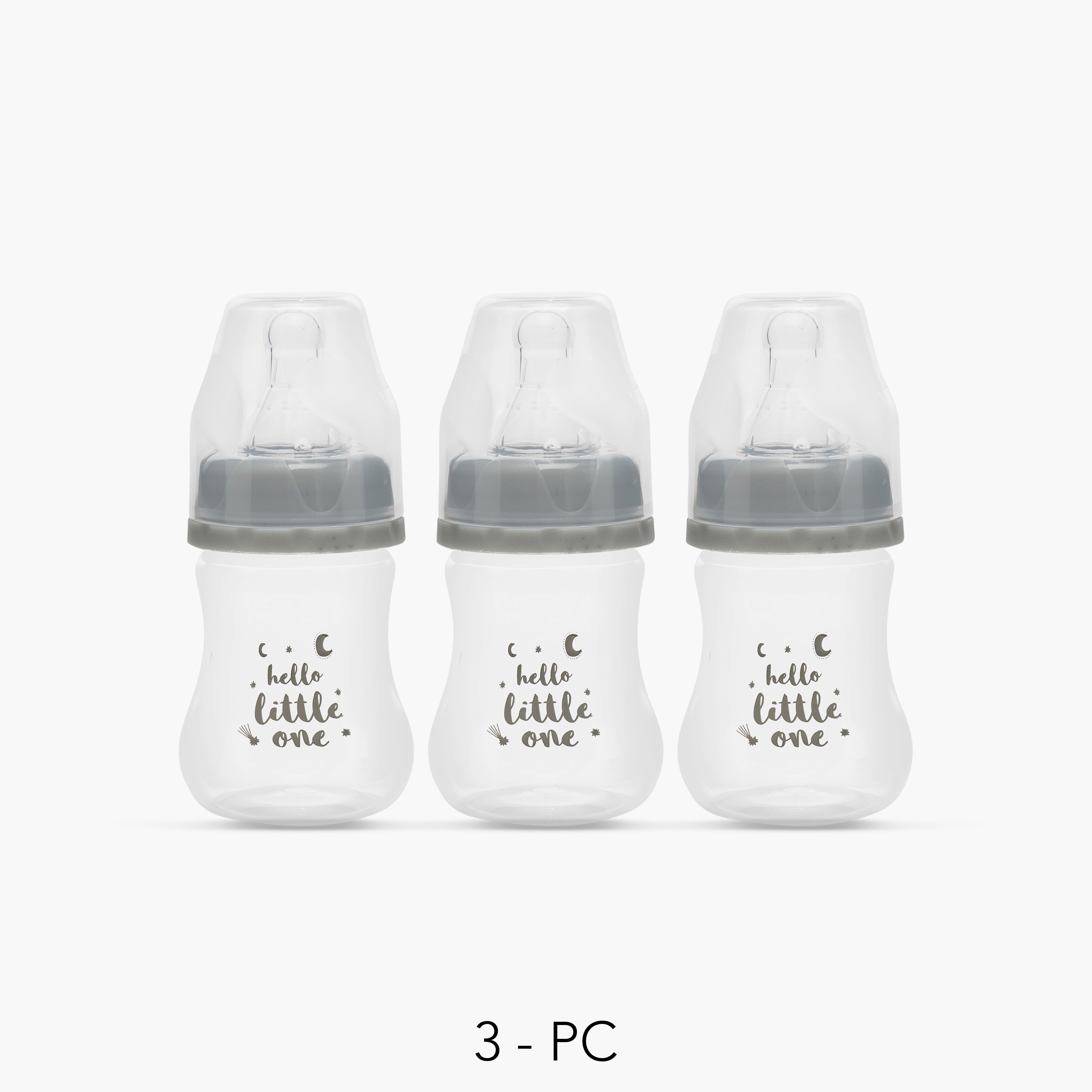 Pack of 3 Juniors Feeding Bottle with Anti-Colic Valve, 0 months+-baby-feeding-feedingbottles-bottlesandteats-image-1