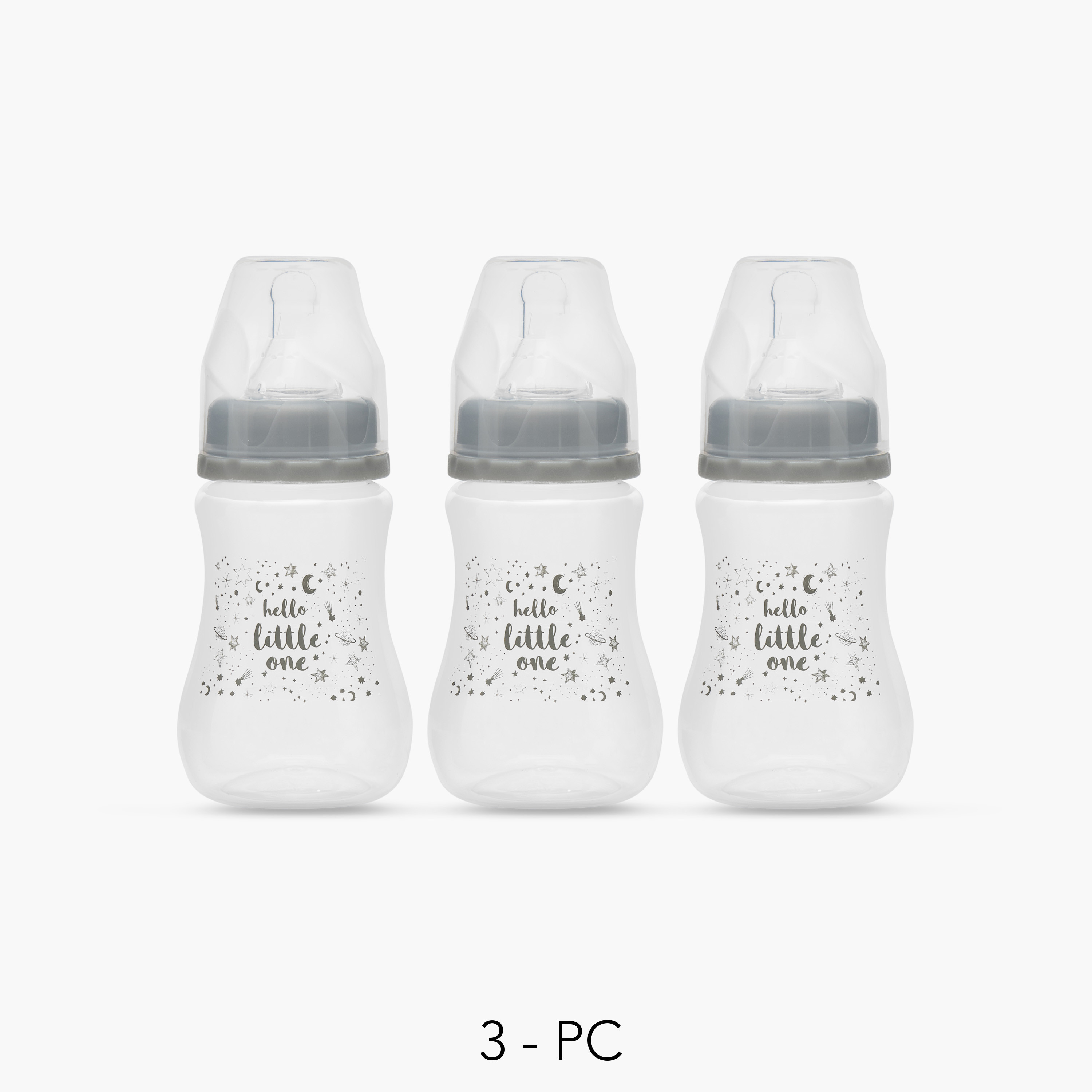Pack of 3 Juniors Feeding Bottle with Anti-Colic Valve, 3 months+-baby-feeding-feedingbottles-bottlesandteats-image-1