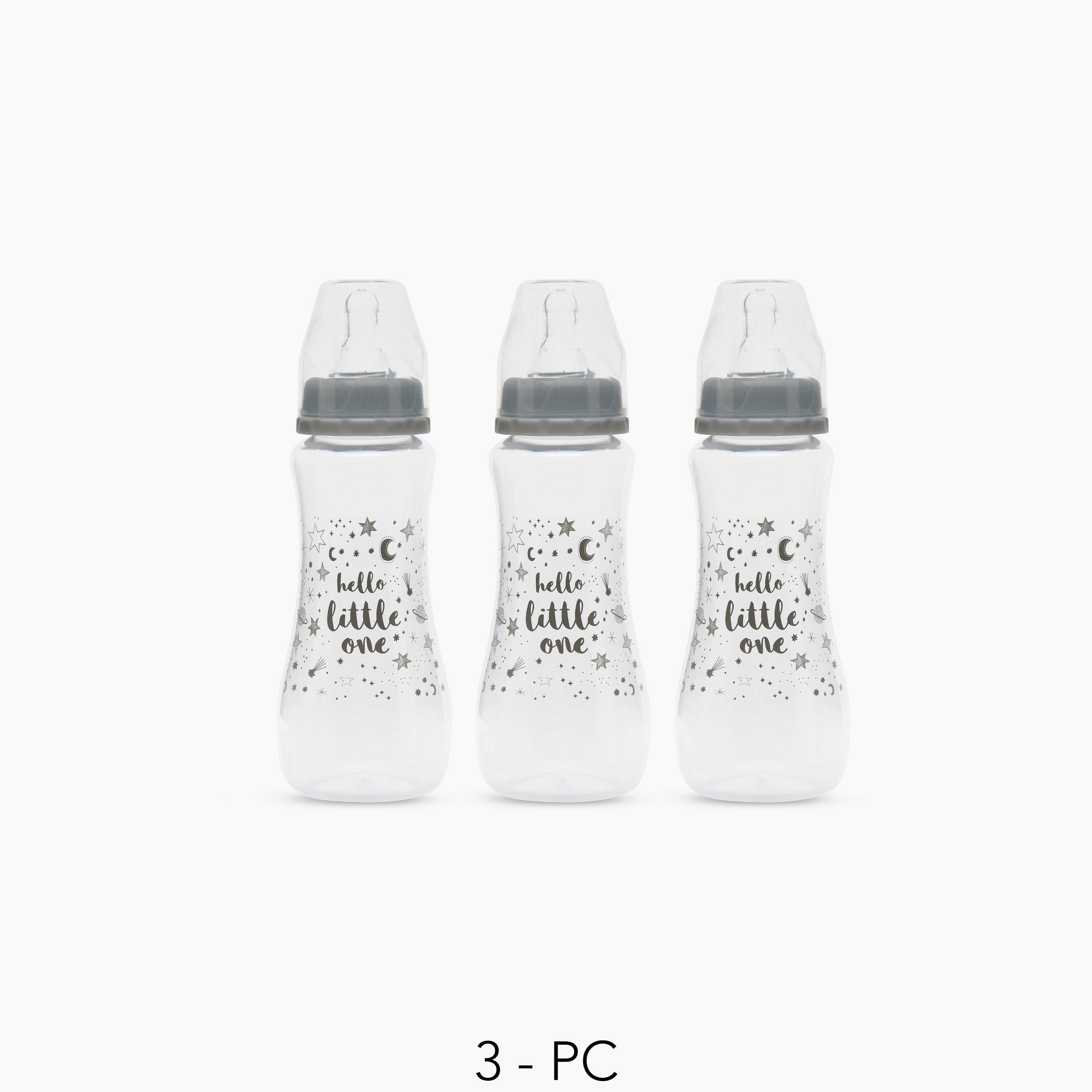 Pack of 3 Juniors Feeding Bottle with Anti-Colic Valve, 3 months+-baby-feeding-feedingbottles-bottlesandteats-image-1
