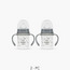 Juniors Anti-Colic Feeding Bottle Set - Pack of 2 (3 months+)-baby-feeding-feedingbottles-bottlesandteats-image-1