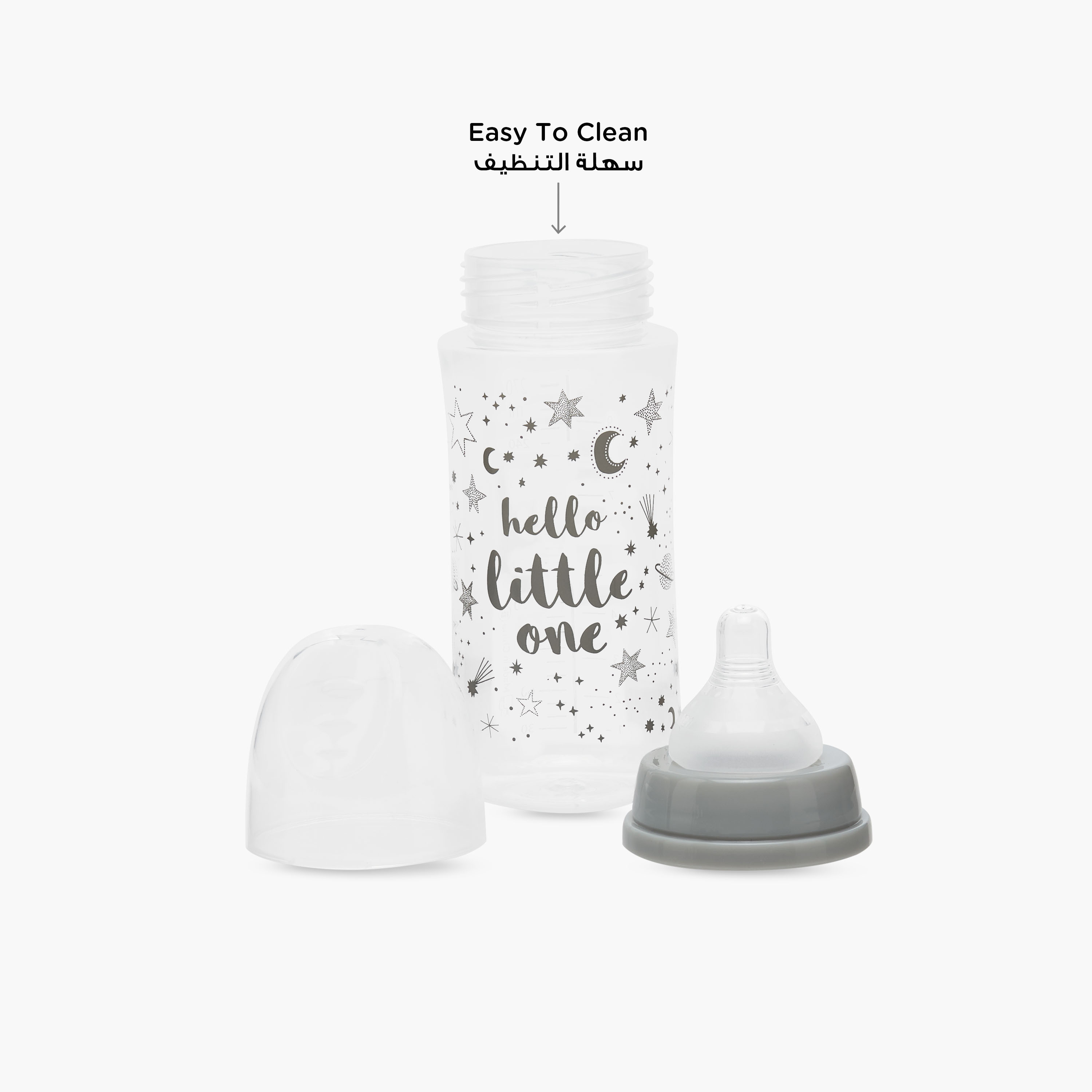 Pack of 2 - Juniors Feeding Bottle with Silicone Teat, 3 months+-baby-feeding-feedingbottles-bottlesandteats-image-8