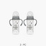 Juniors Anti-Colic Feeding Bottle Set - Pack of 2 (3 months+)-baby-feeding-feedingbottles-bottlesandteats-image-1