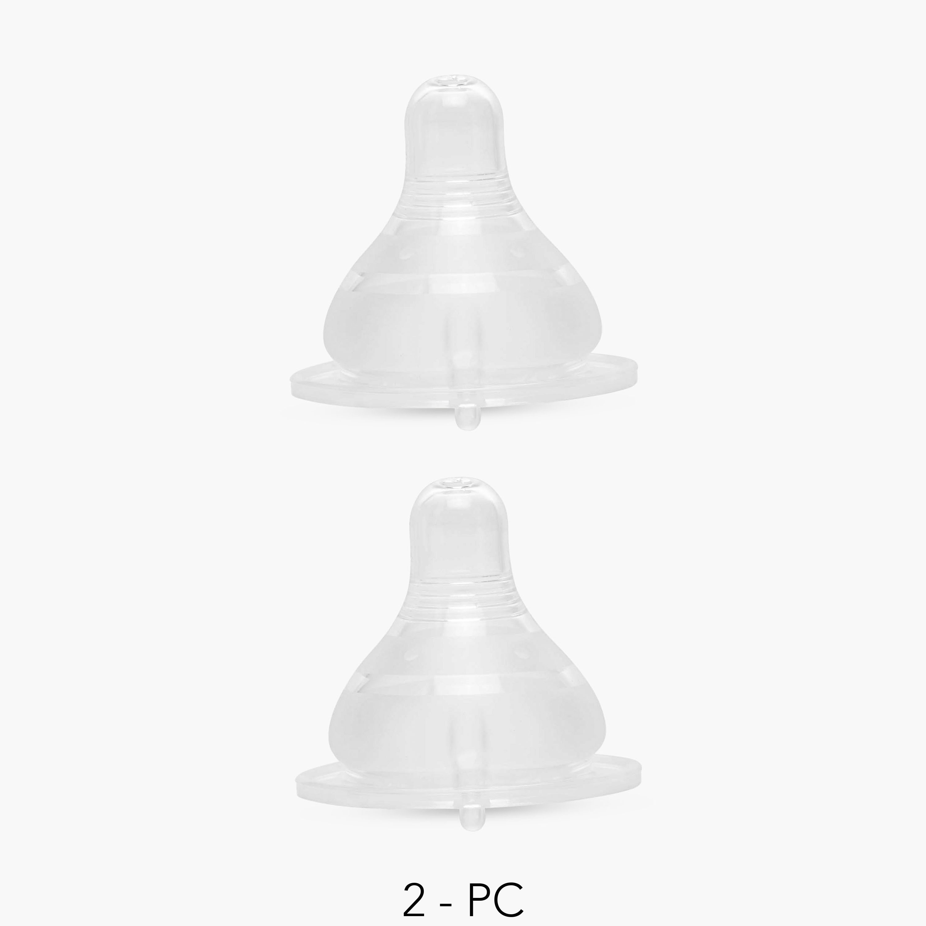 Pack of 2 Juniors Silicone Nipple with Anti-Colic Valve, 6 months+-baby-feeding-feedingbottles-bottlesandteats-image-1