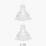 Juniors Anti-Colic Silicone Nipple - Pack of 2, 6 months+-baby-feeding-feedingbottles-bottlesandteats-image-1