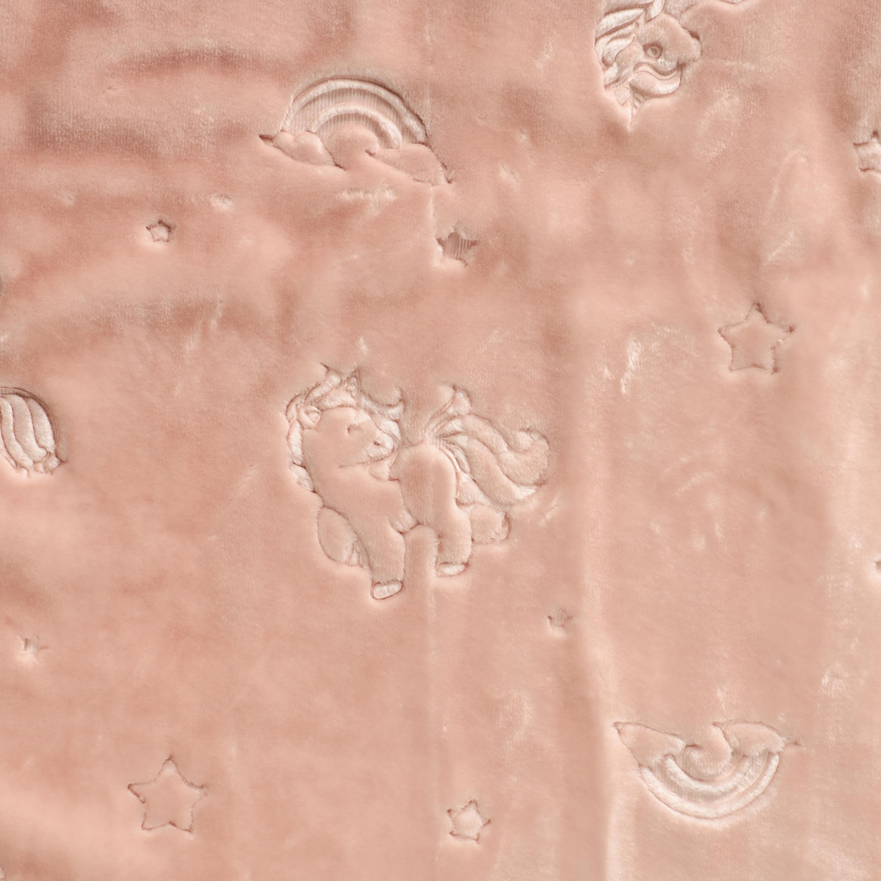 Juniors Receiving Blanket with Unicorn Embossing, 80x100 cm-baby-nursery-blanketsandswaddles-blanketsandquilts-image-5