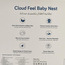 مهد أطفال مع سحاب إغلاق من جونيورز - 32x85 سم-baby-nursery-blanketsandswaddles-swaddlesandsleepingbags-image-1
