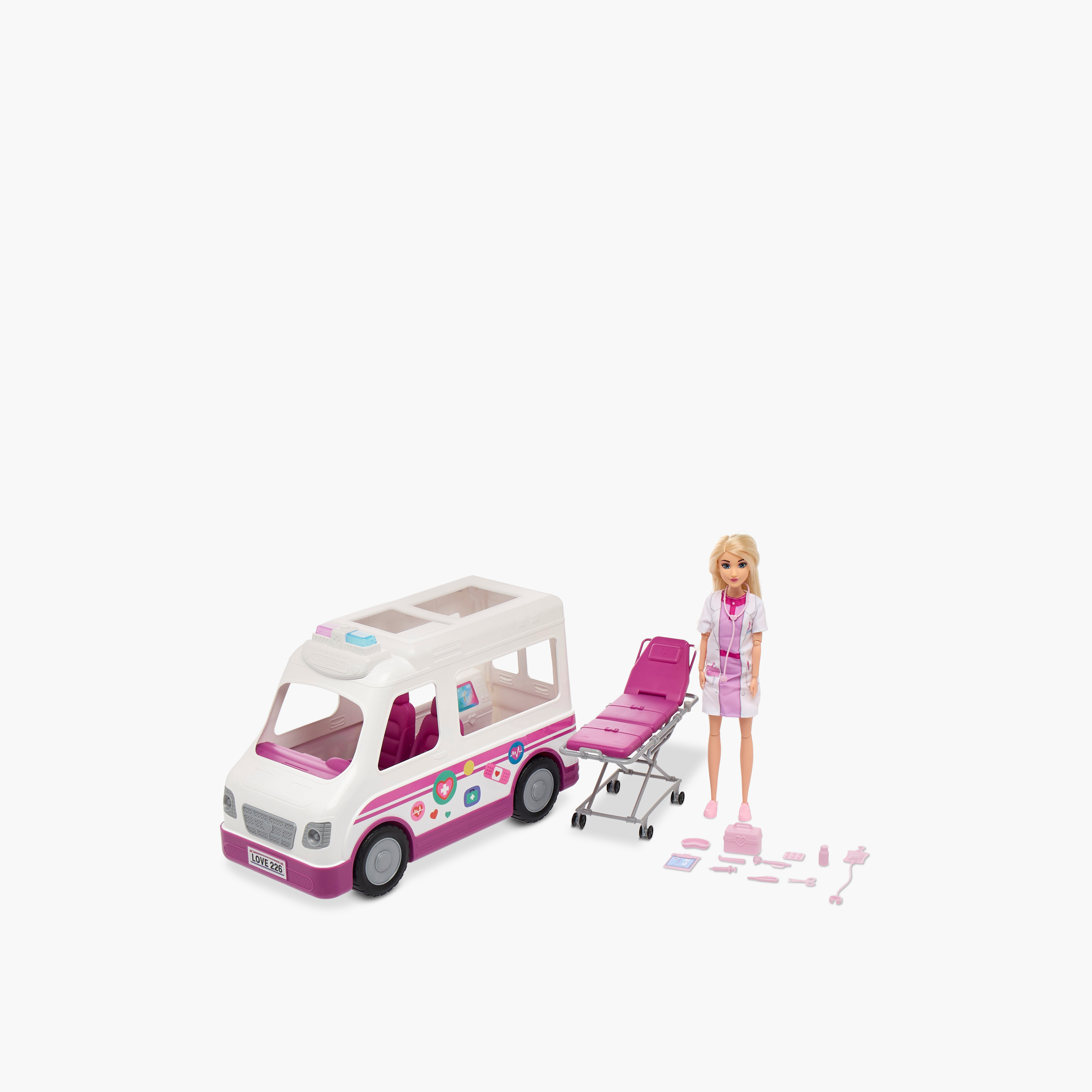 Juniors Medical Ambulance Doll Playset - 11.5 inches-toys-dollsandplaysets-dollplaysets-image-1