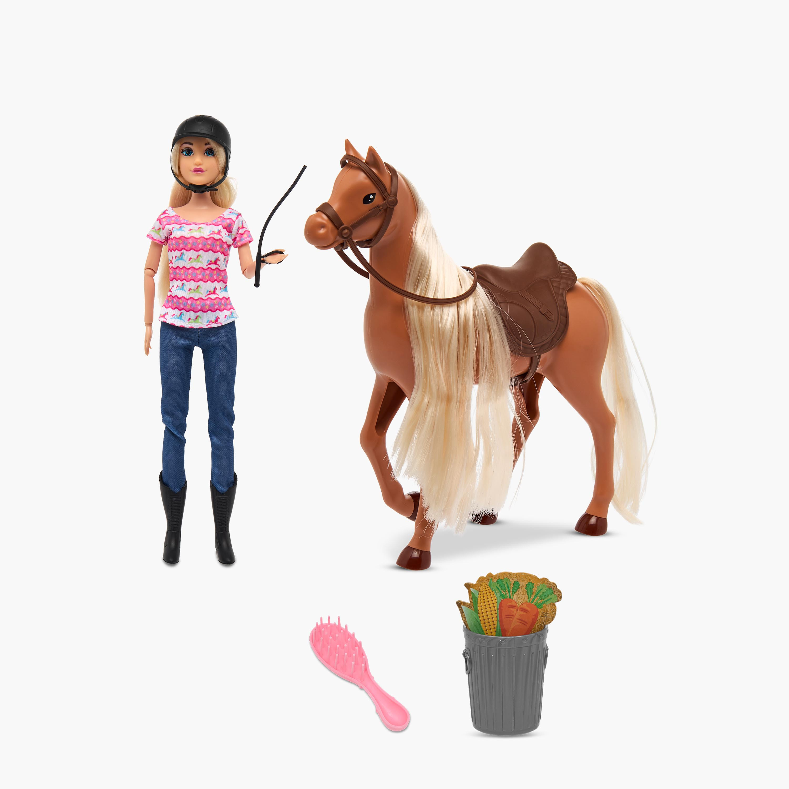 Juniors Doll with Horse Club Playset - 11.5 inches-toys-dollsandplaysets-dollplaysets-image-1