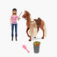 Juniors Doll with Horse Club Playset - 11.5 inches-toys-dollsandplaysets-dollplaysets-image-1